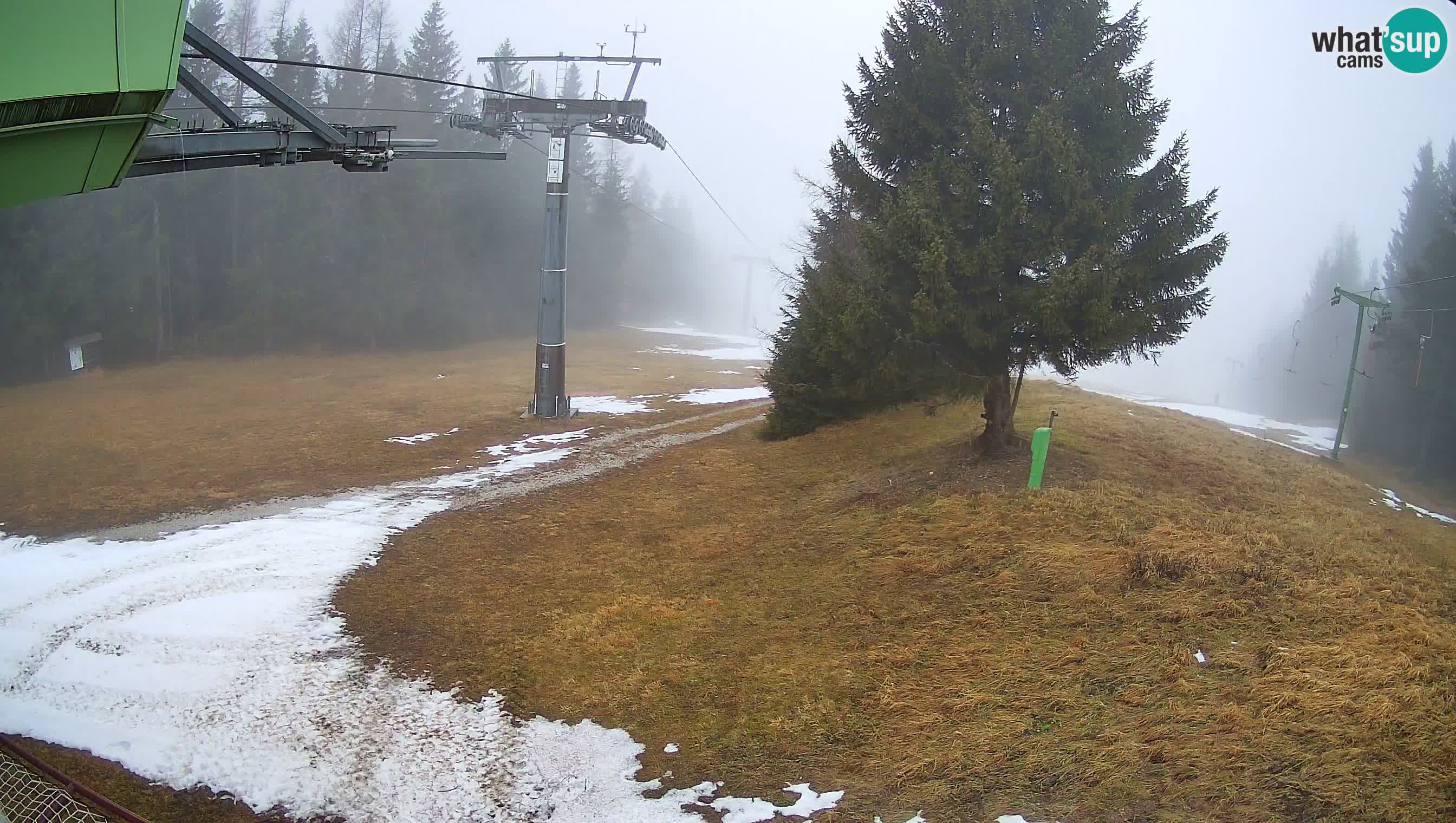 Centre de ski de Cerkno webcam Lom – Slovénie