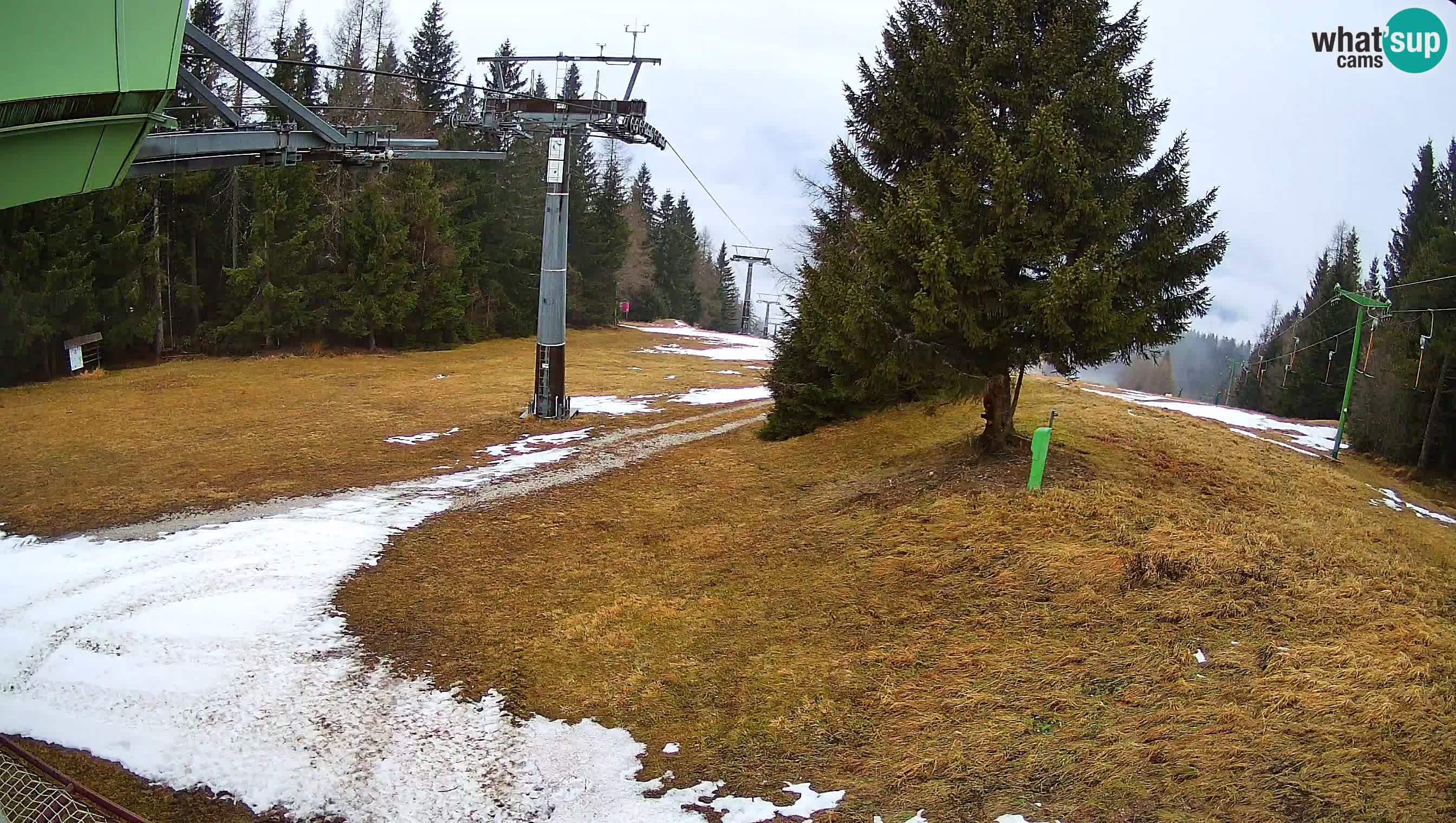 Centre de ski de Cerkno webcam Lom – Slovénie
