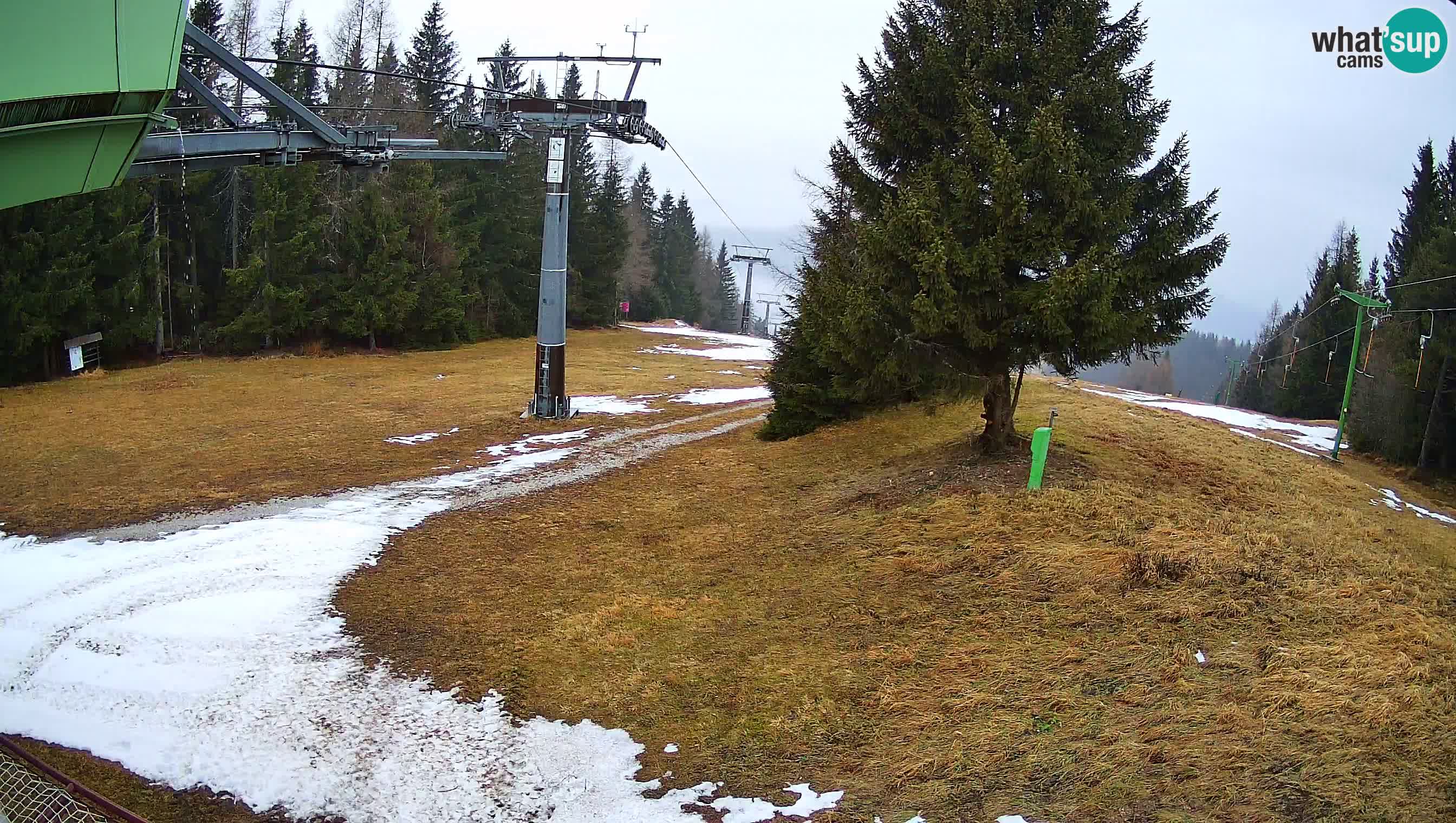 Centre de ski de Cerkno webcam Lom – Slovénie