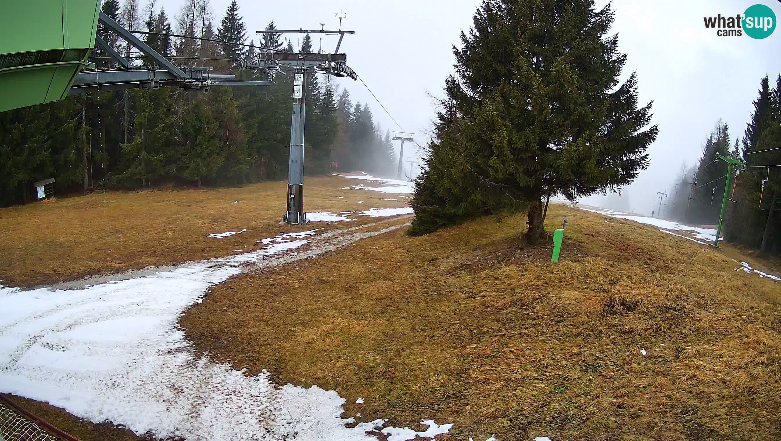 Centre de ski de Cerkno webcam Lom – Slovénie