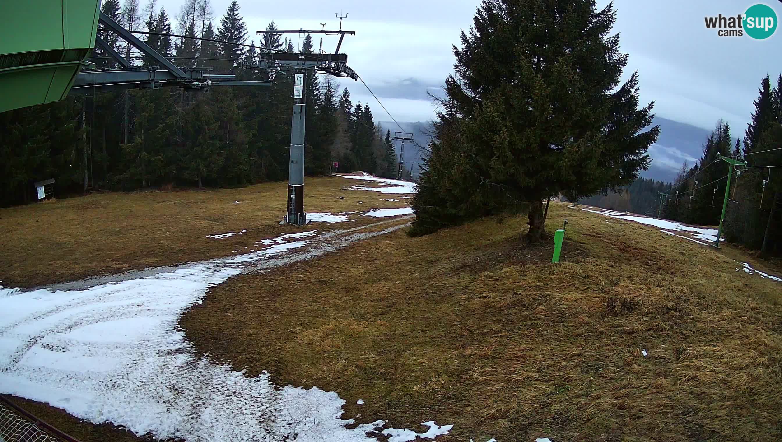 Centre de ski de Cerkno webcam Lom – Slovénie