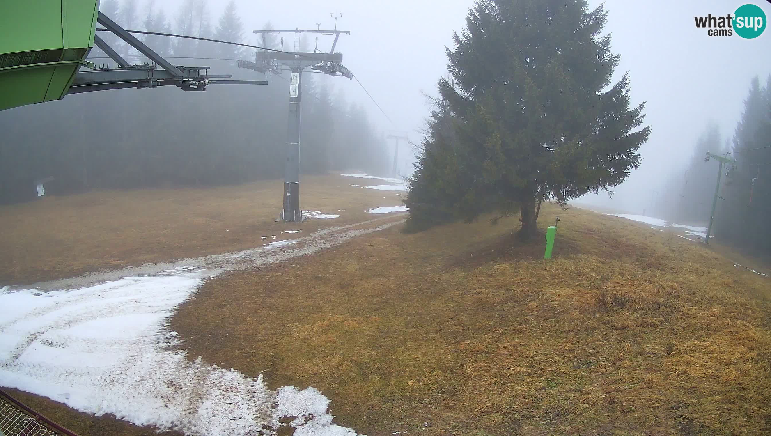 Centre de ski de Cerkno webcam Lom – Slovénie