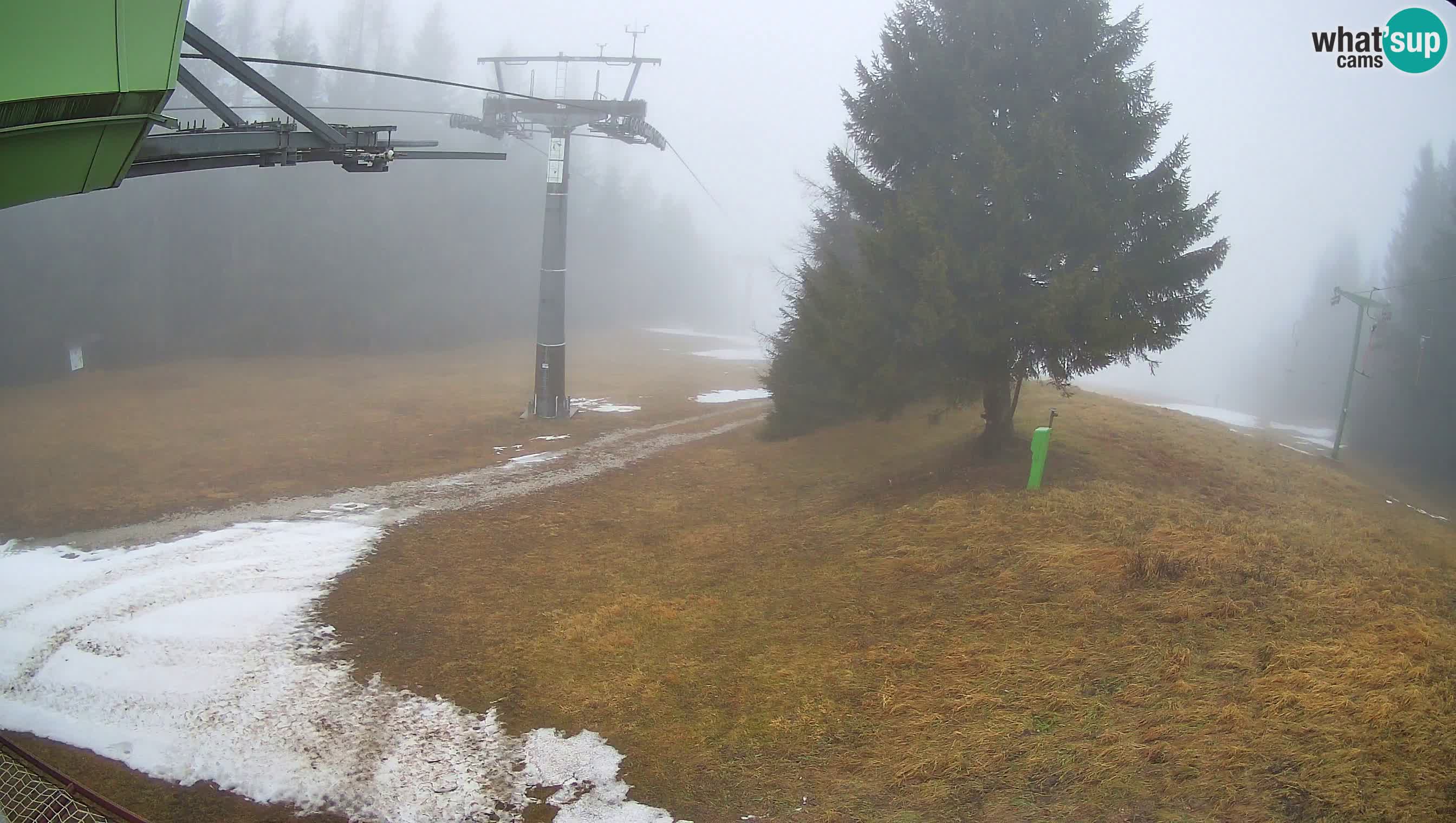 Skijalište Cerkno web kamera Lom – Slovenija