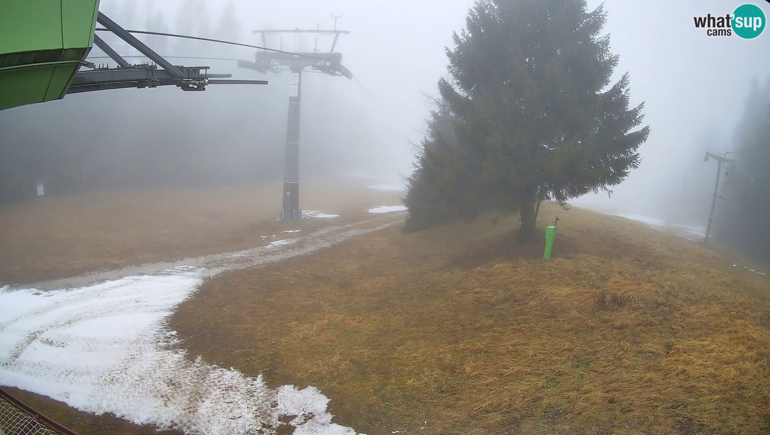 Skijalište Cerkno web kamera Lom – Slovenija