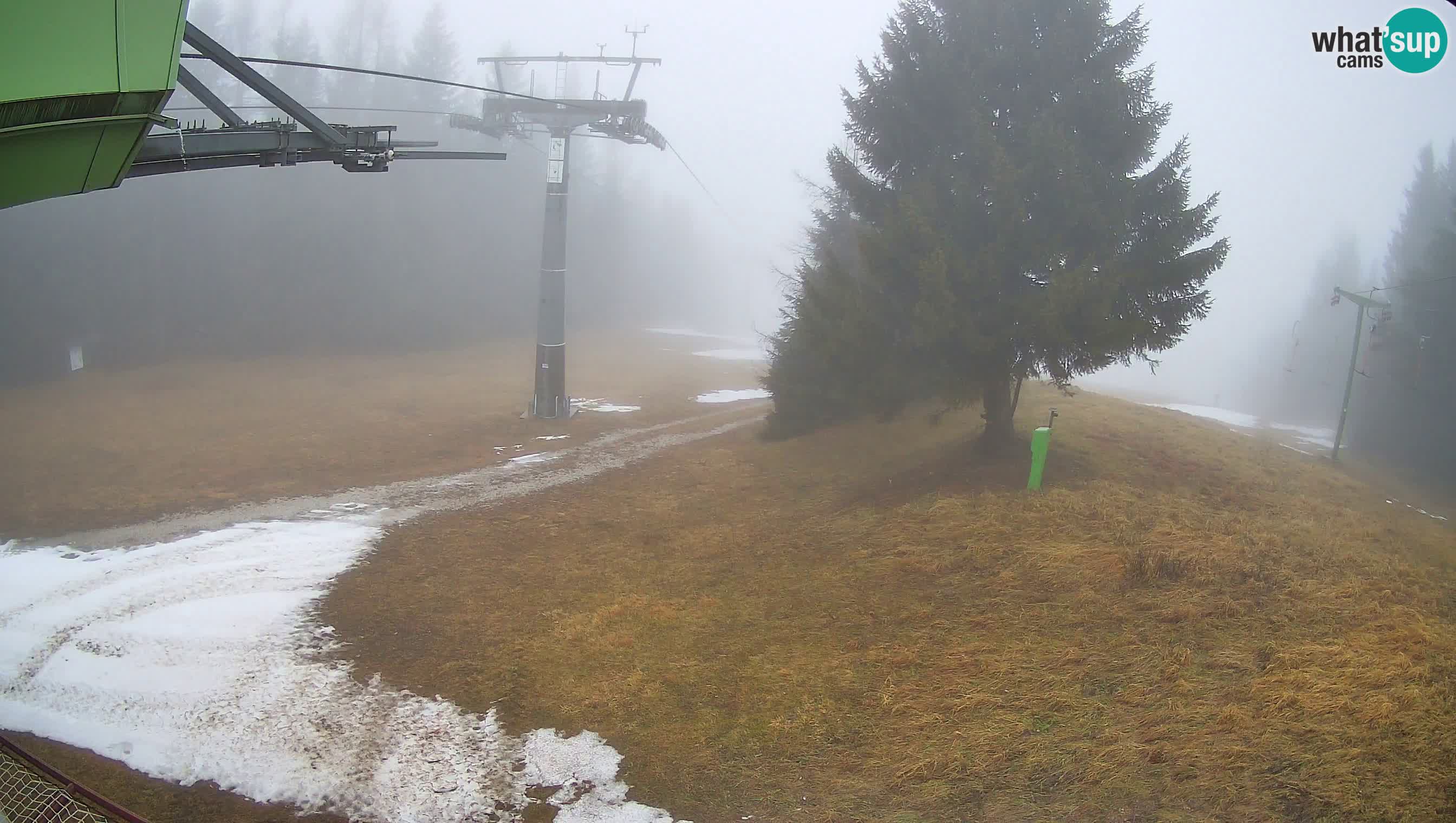 Centre de ski de Cerkno webcam Lom – Slovénie