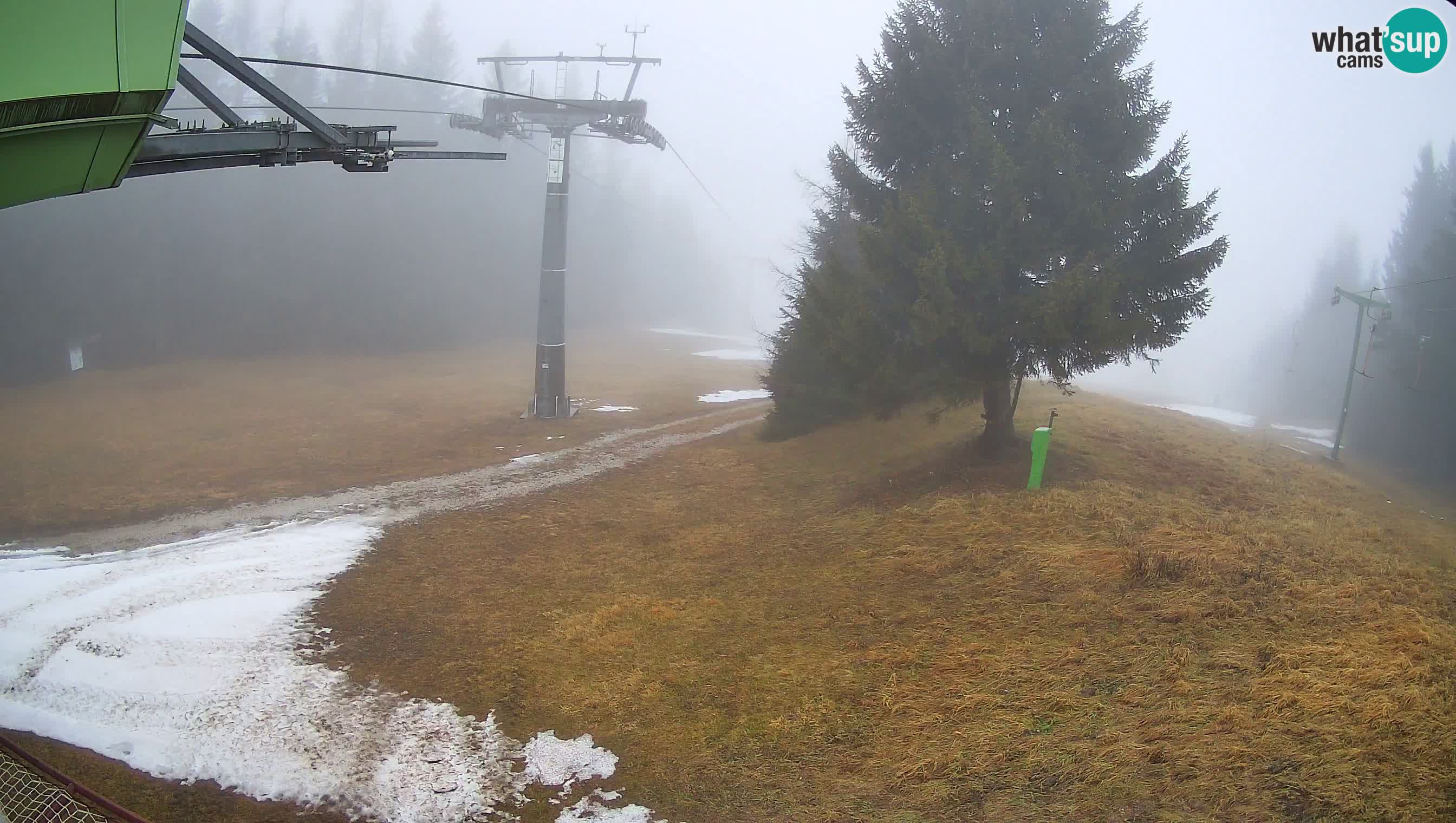 Skijalište Cerkno web kamera Lom – Slovenija