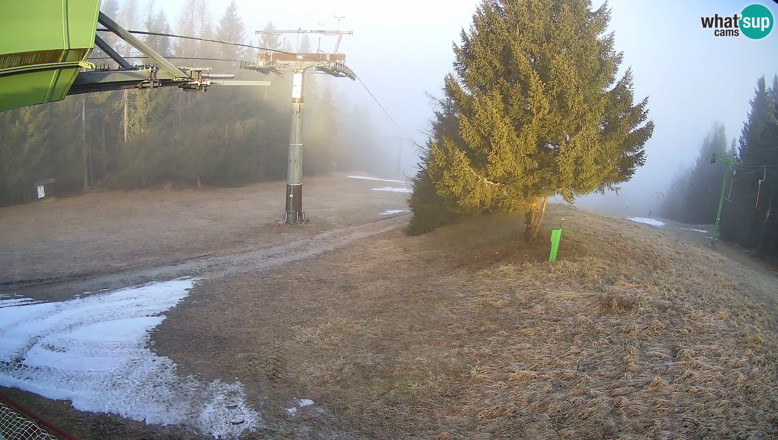 Skijalište Cerkno web kamera Lom – Slovenija