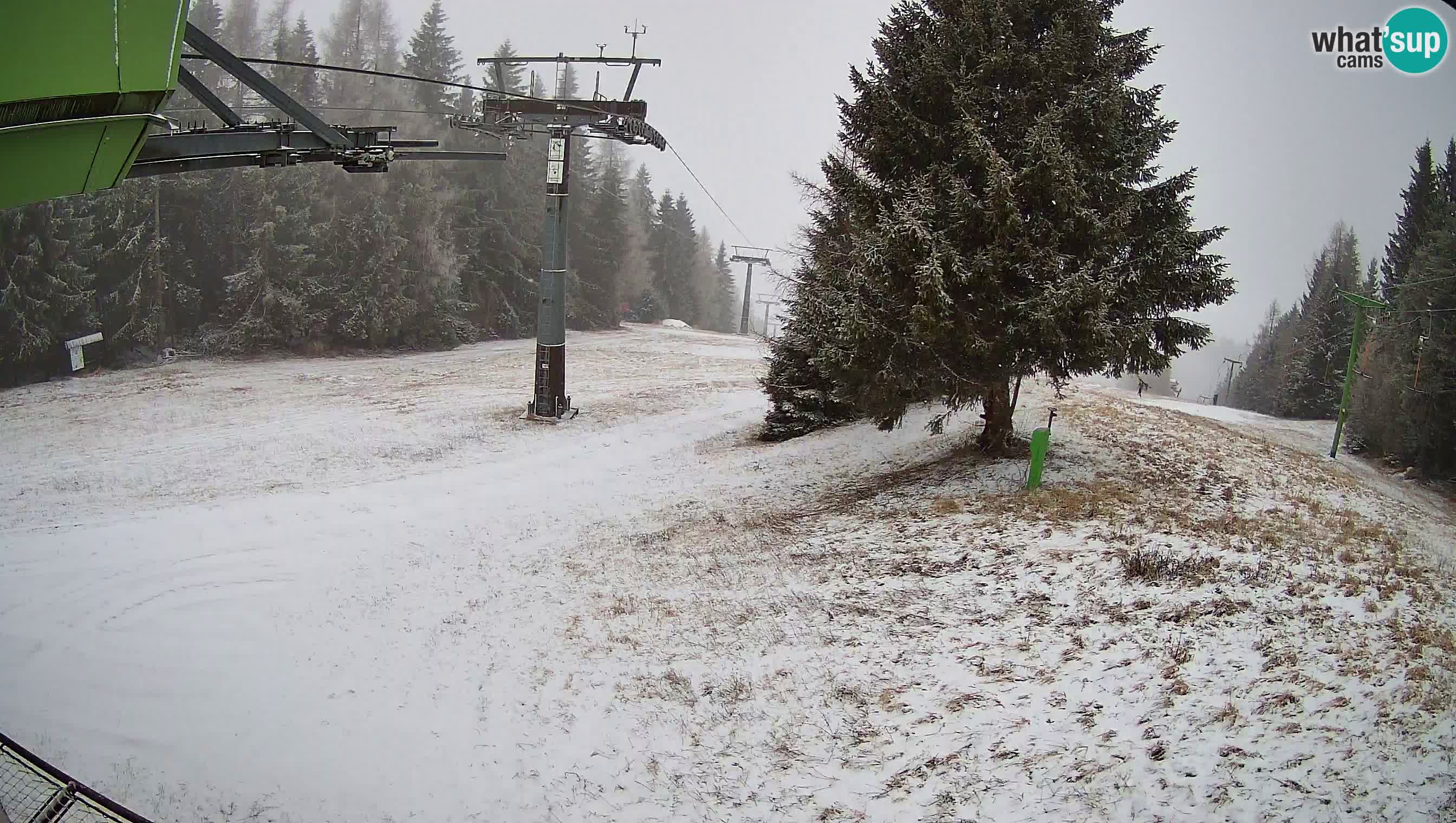 Skijalište Cerkno web kamera Lom – Slovenija