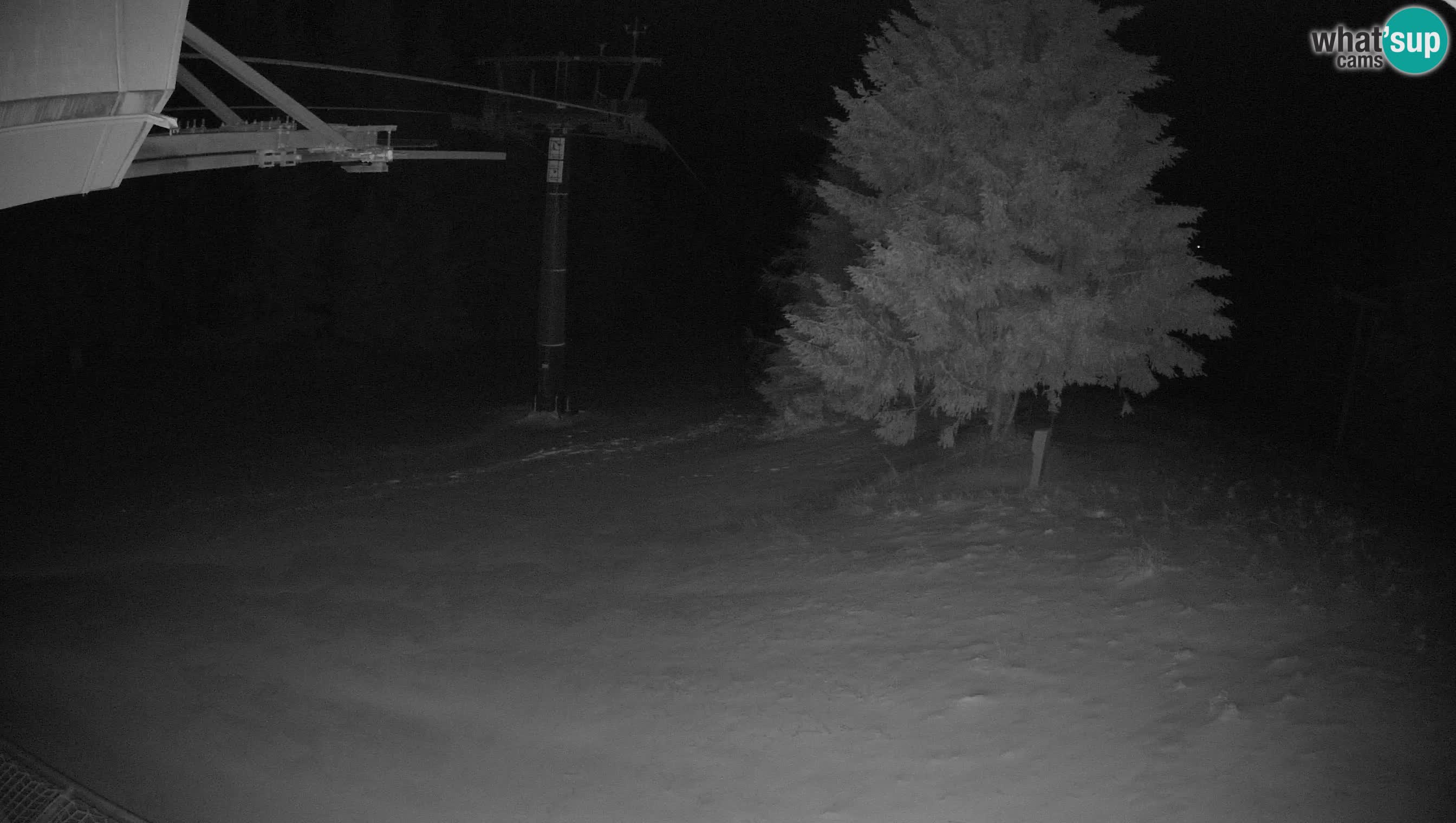 Smušišče Cerkno spletna kamera Lom zgornja proga