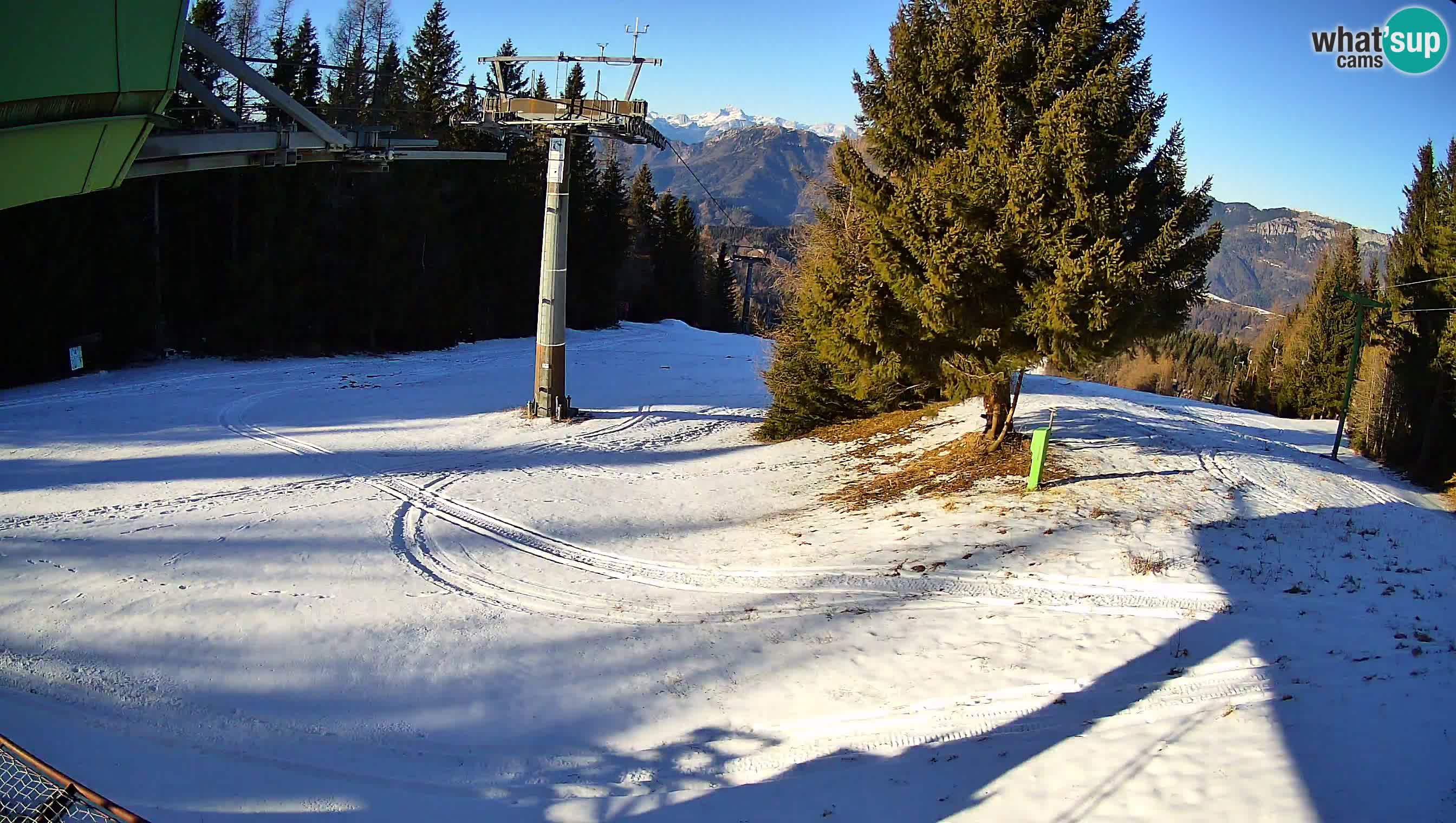 Centre de ski de Cerkno webcam Lom – Slovénie