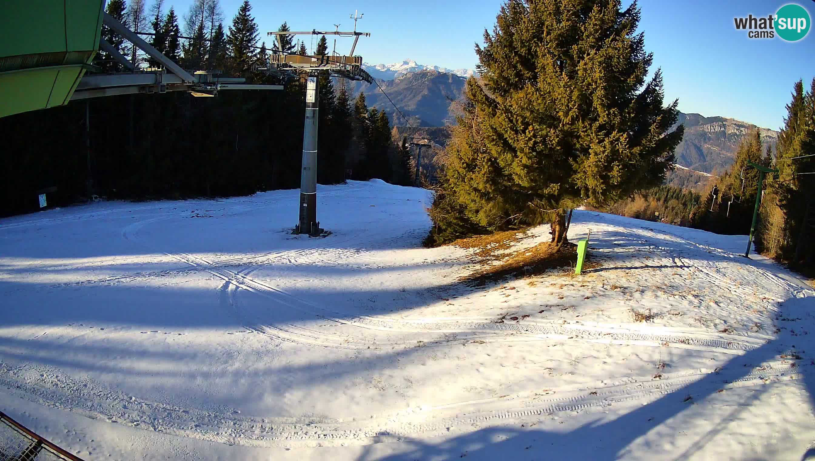 Skizentrum webcam Cerkno Lom – Slowenien