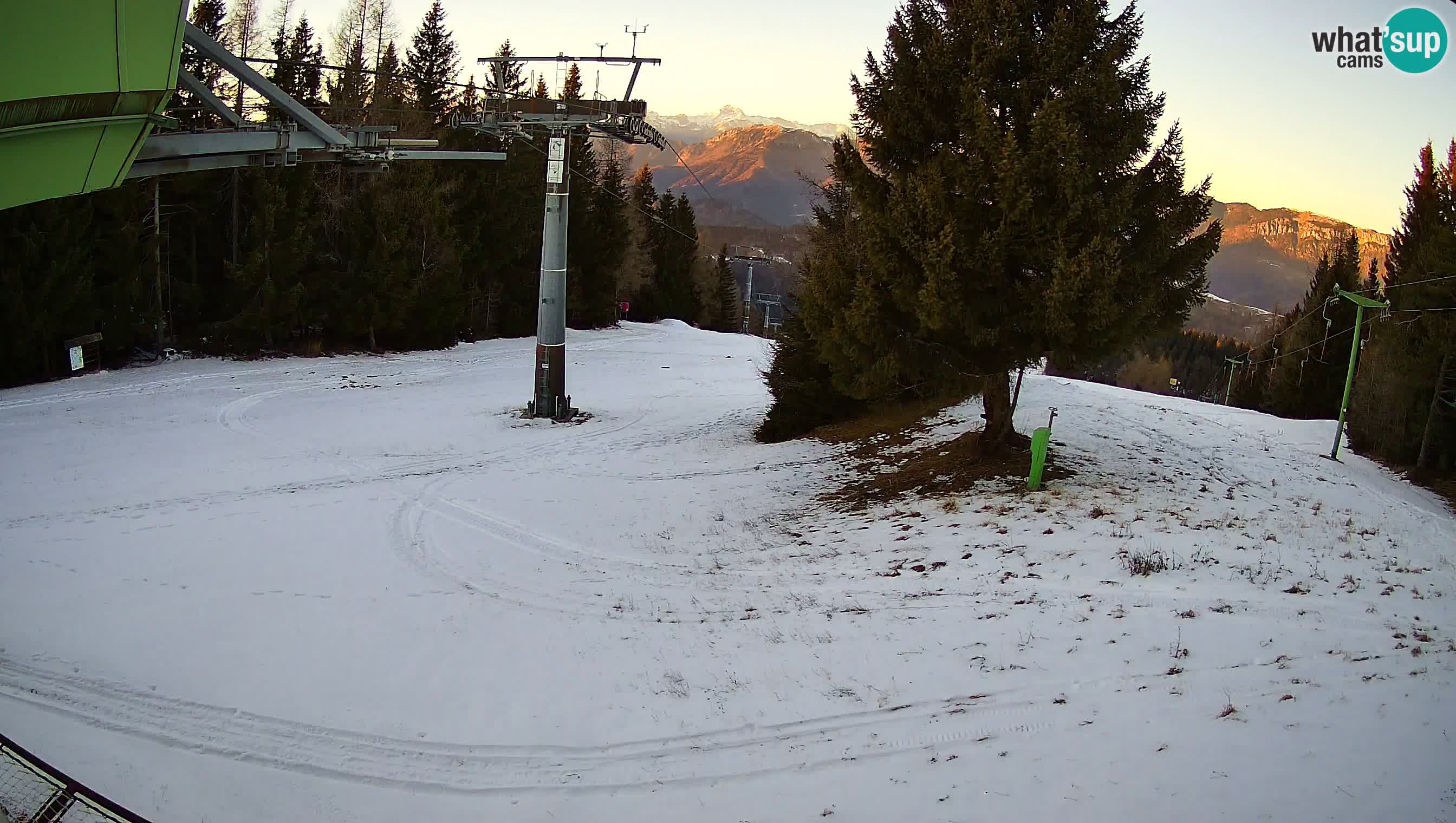 Centre de ski de Cerkno webcam Lom – Slovénie