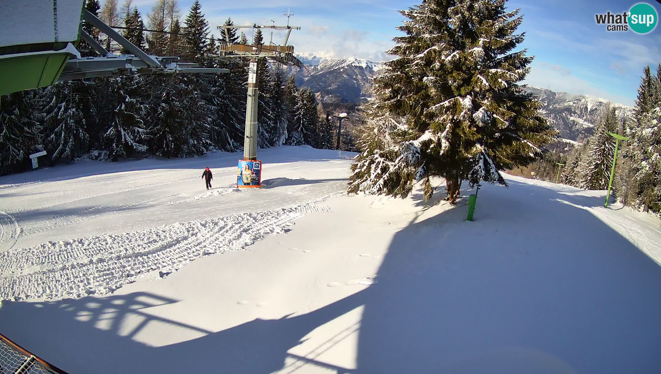 Skizentrum webcam Cerkno Lom – Slowenien