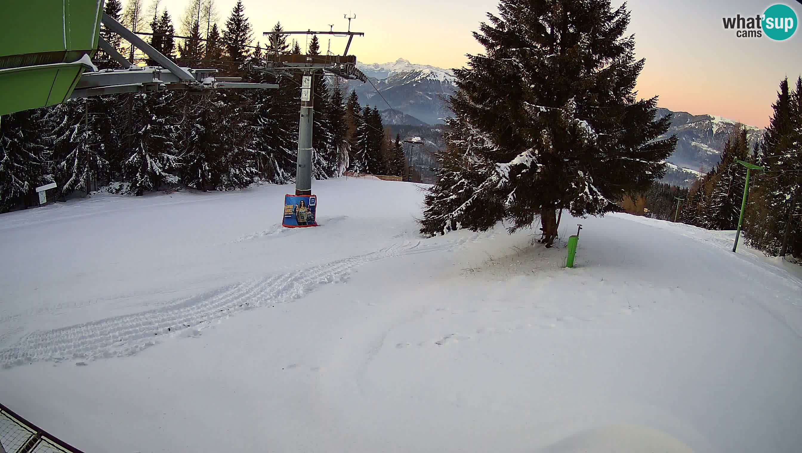 Cámara en vivo Estación de esquí de Cerkno Lom – Eslovenia