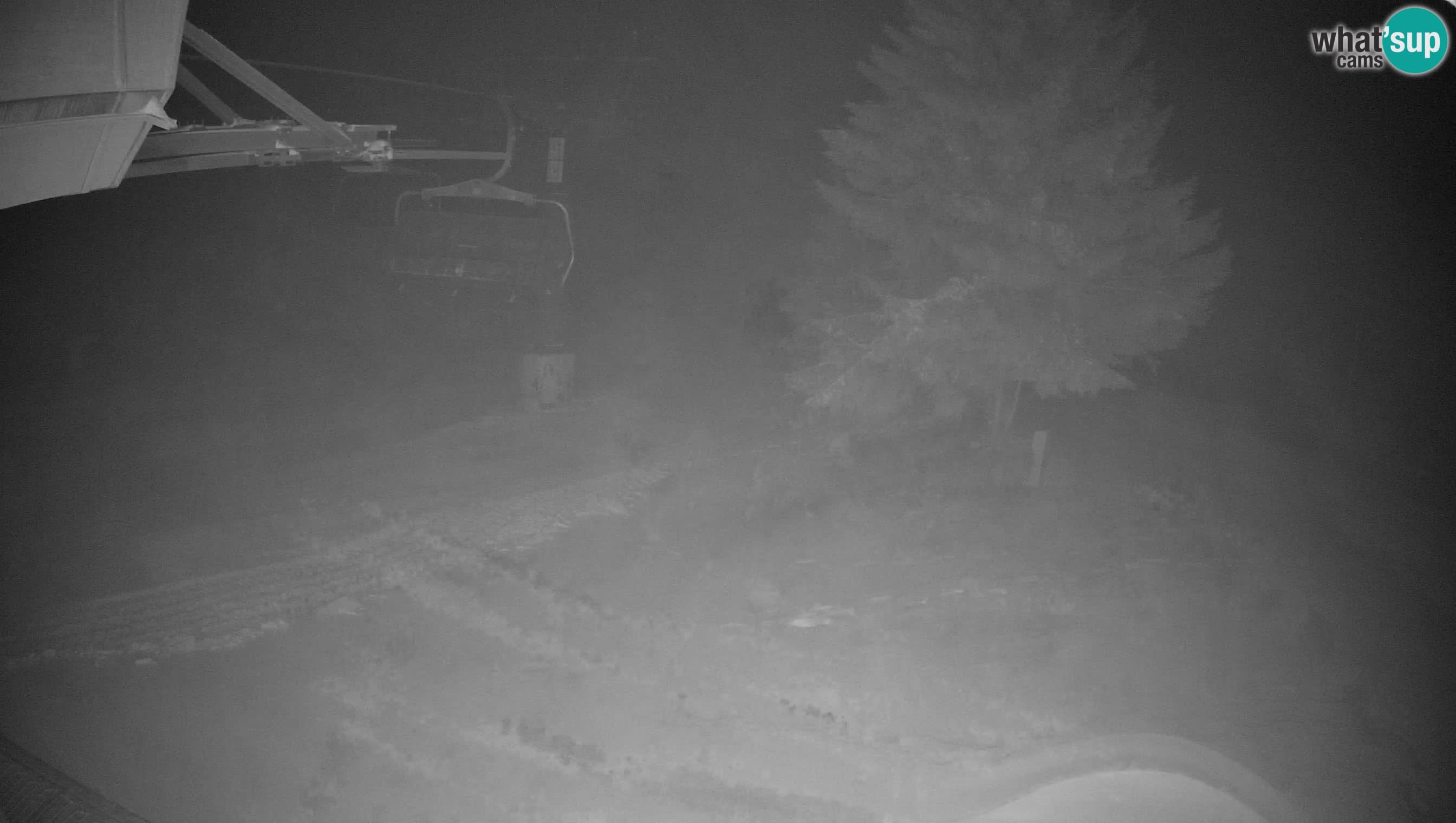 Smušišče Cerkno spletna kamera Lom zgornja proga