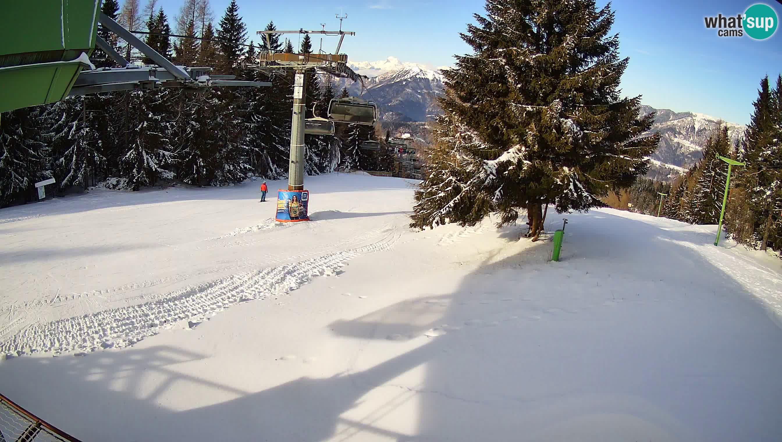 Centre de ski de Cerkno webcam Lom – Slovénie
