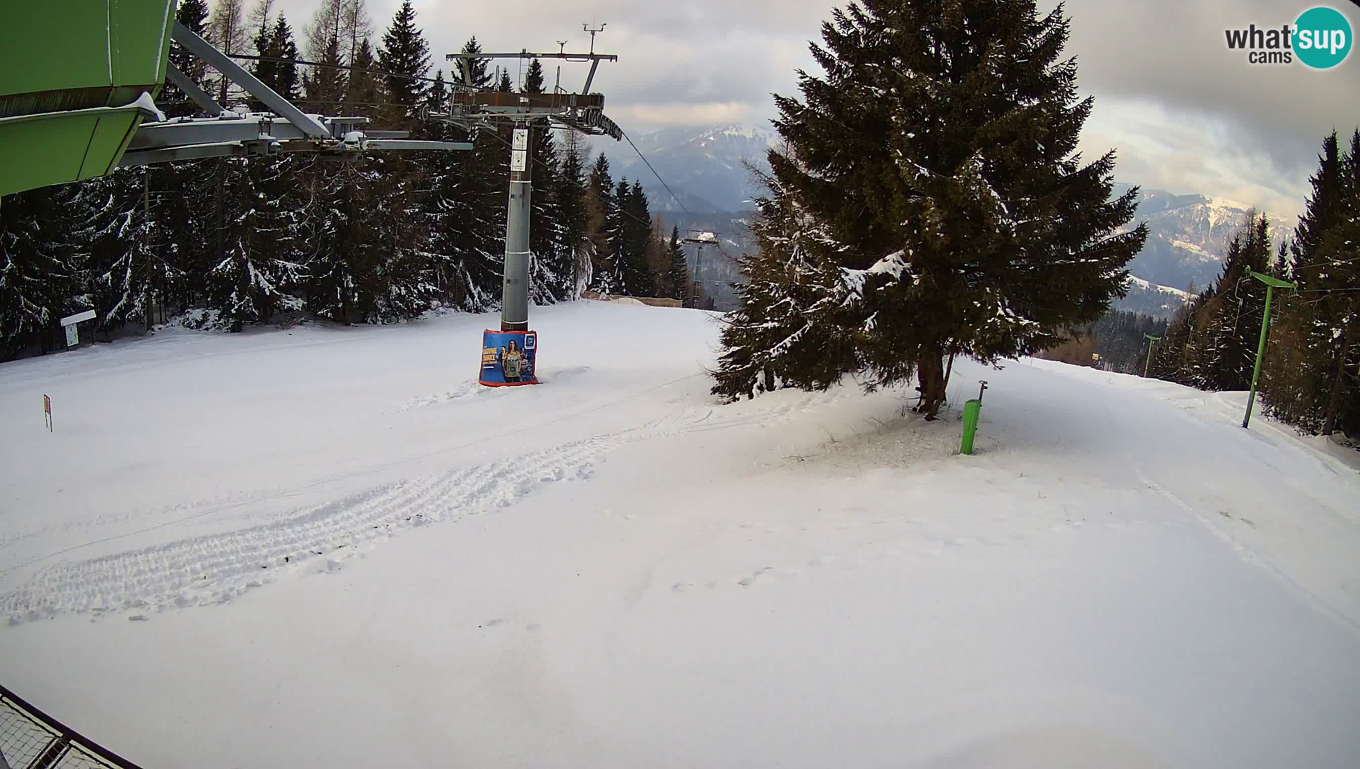 Skizentrum webcam Cerkno Lom – Slowenien