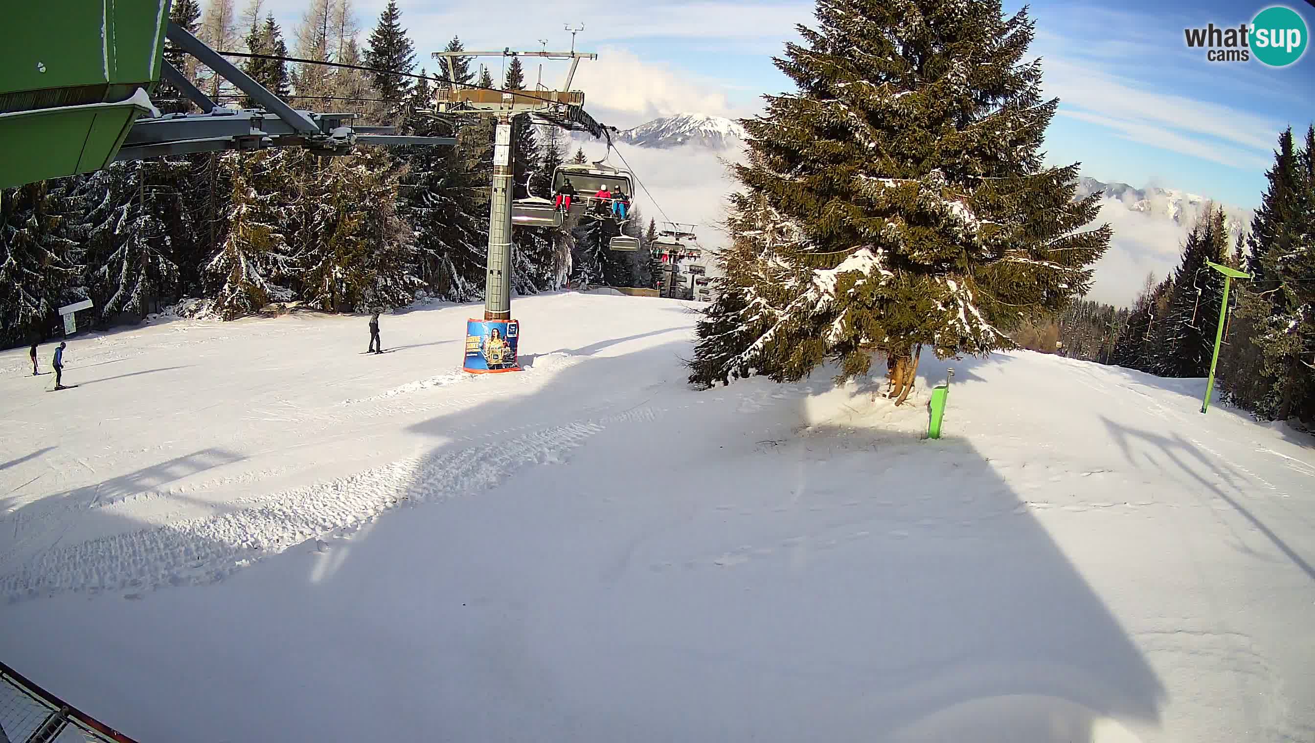 Centre de ski de Cerkno webcam Lom – Slovénie
