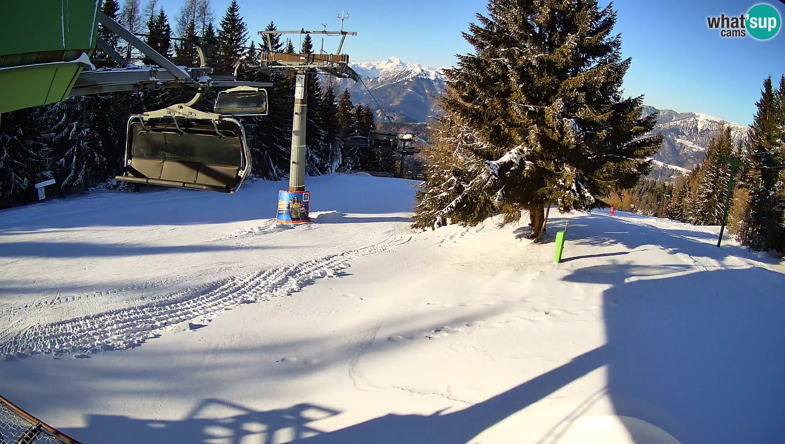Centre de ski de Cerkno webcam Lom – Slovénie