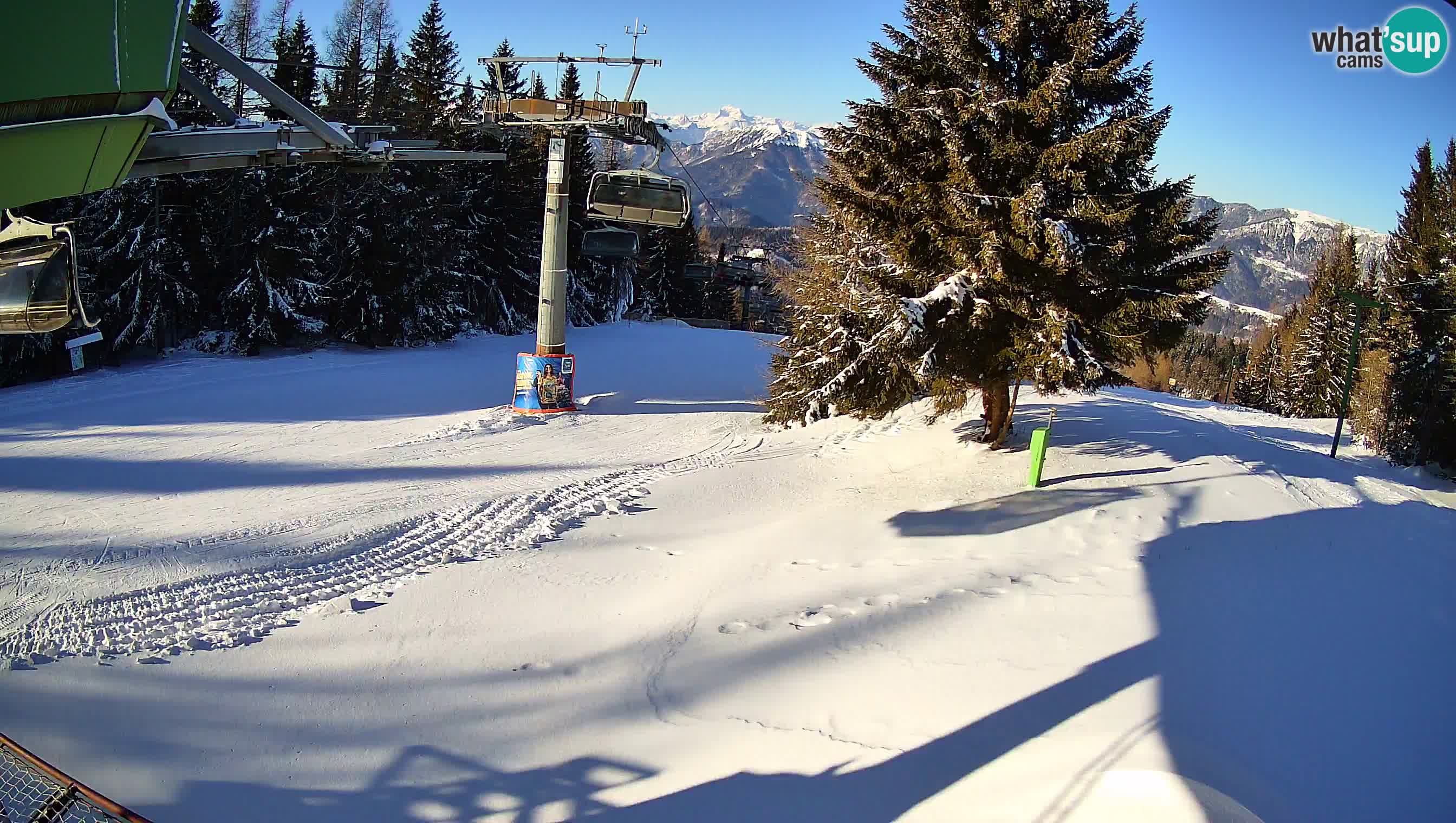 Skizentrum webcam Cerkno Lom – Slowenien