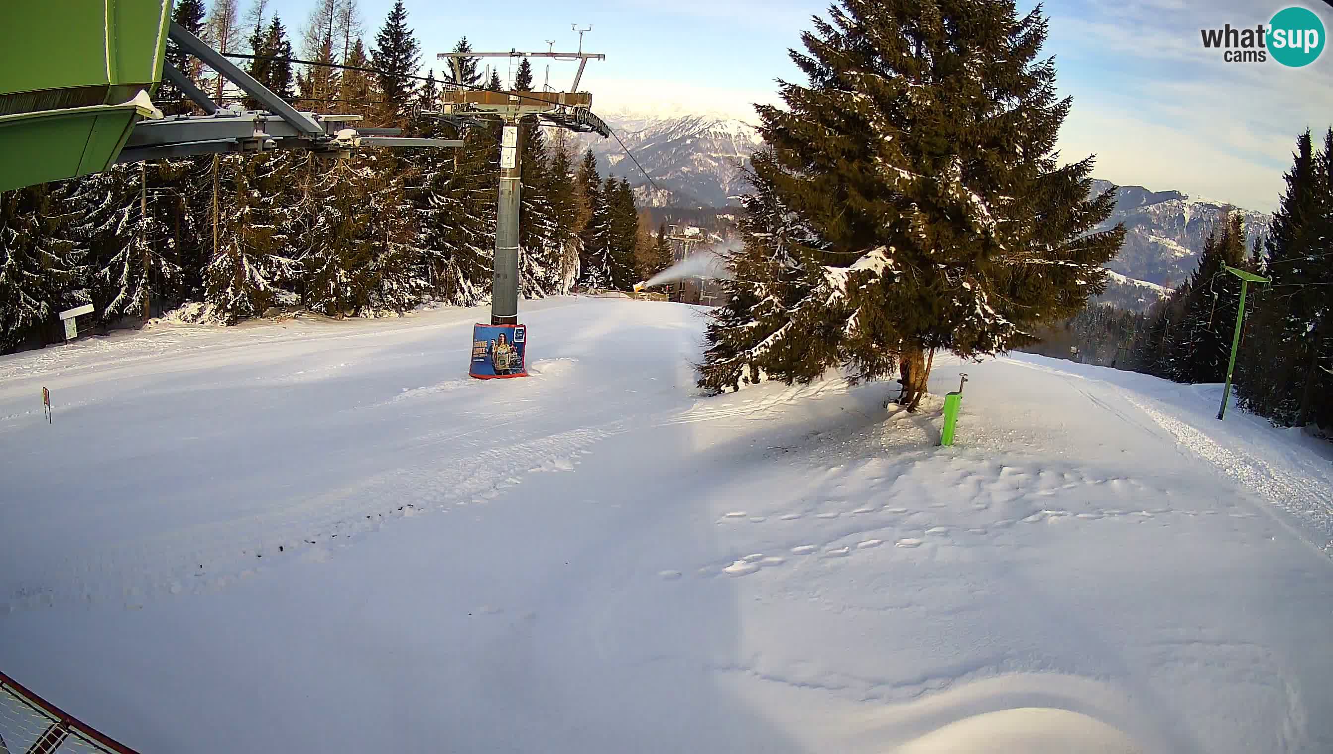 Cerkno Ski webcam Lom – Slovenia