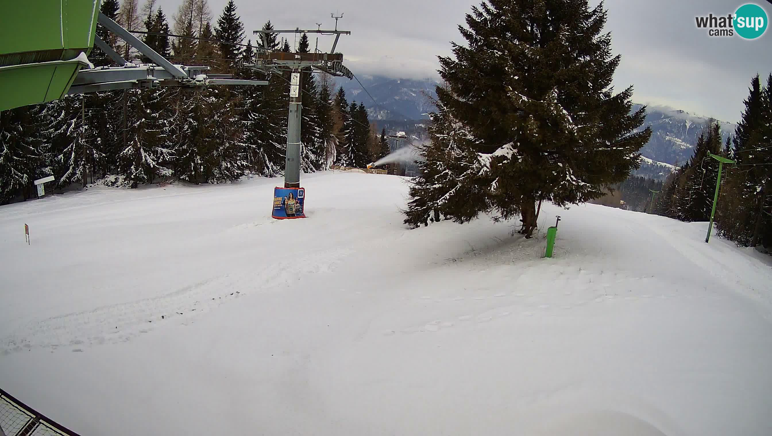 Skizentrum webcam Cerkno Lom – Slowenien