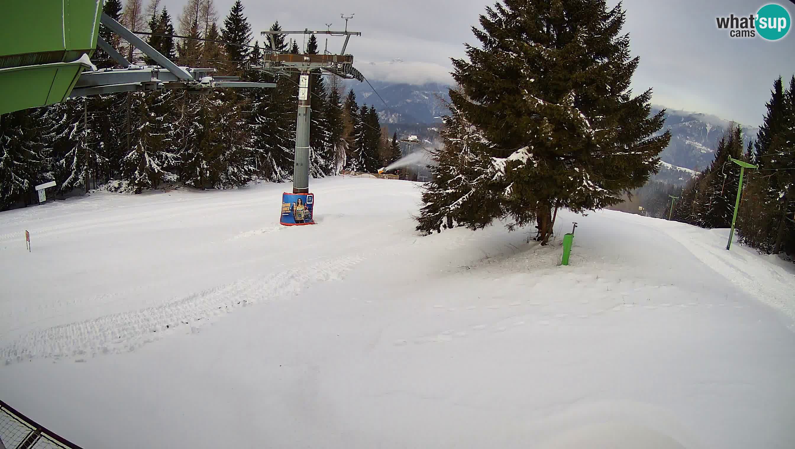 Skizentrum webcam Cerkno Lom – Slowenien