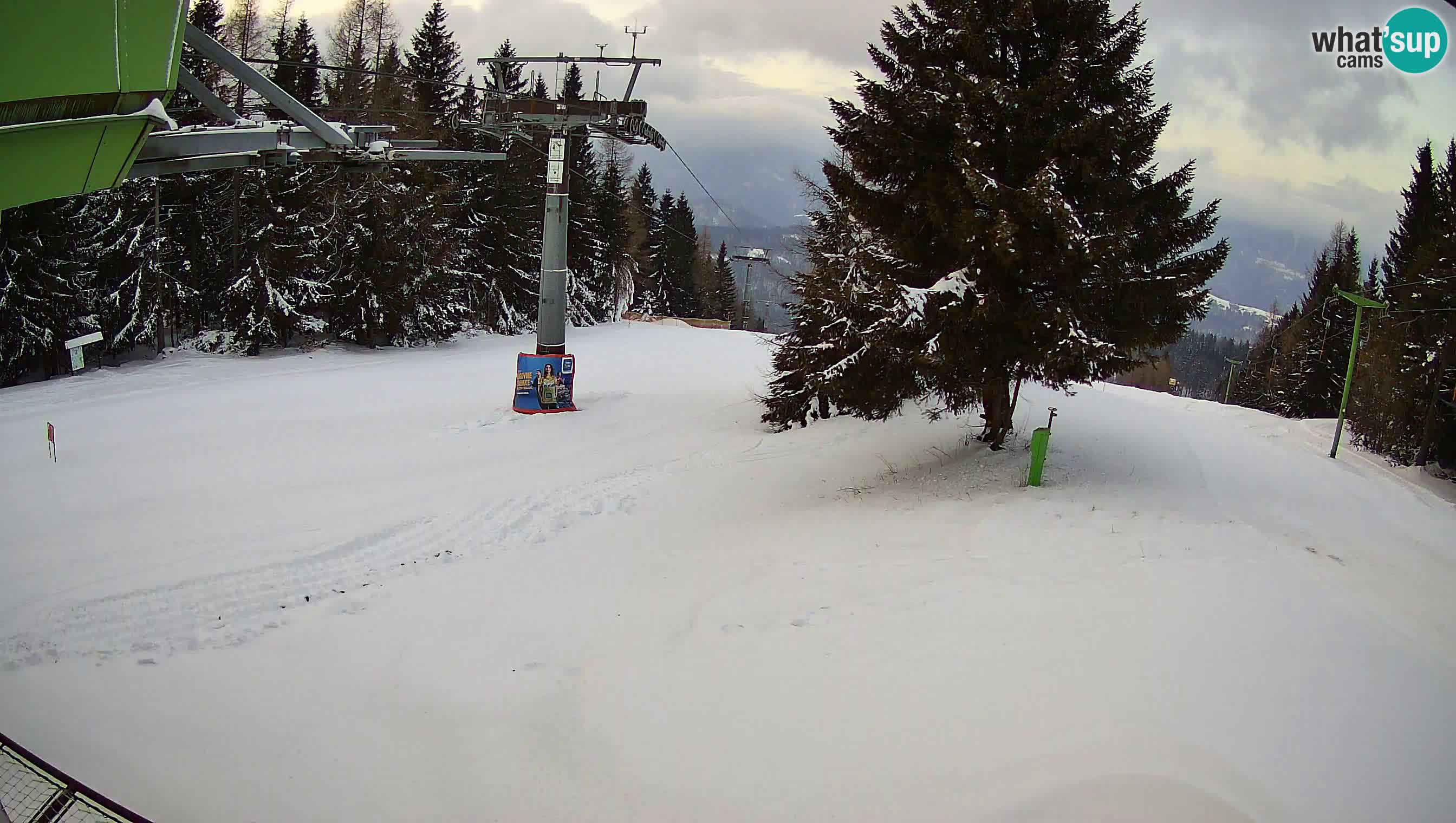 Centre de ski de Cerkno webcam Lom – Slovénie