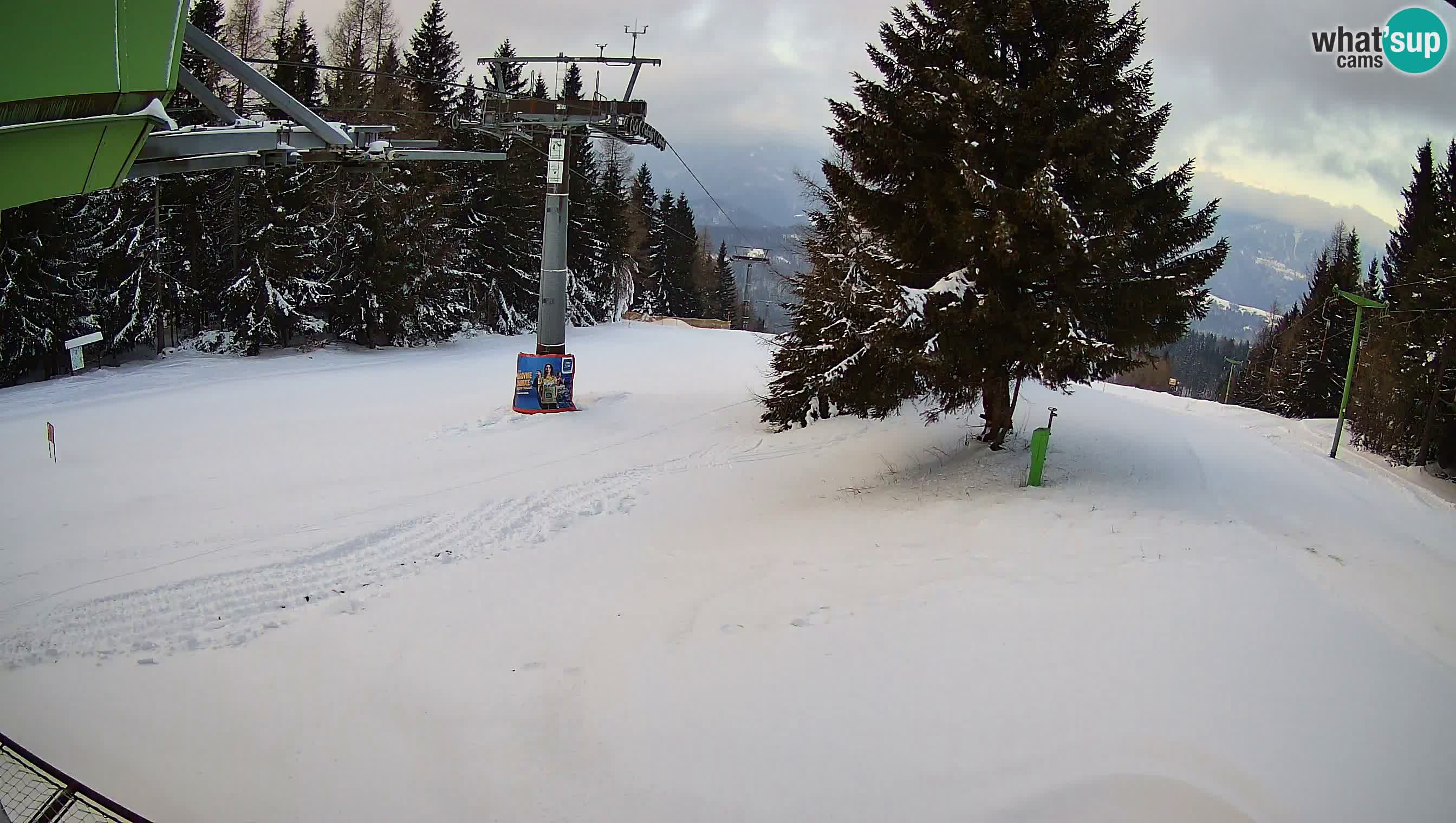 Centre de ski de Cerkno webcam Lom – Slovénie
