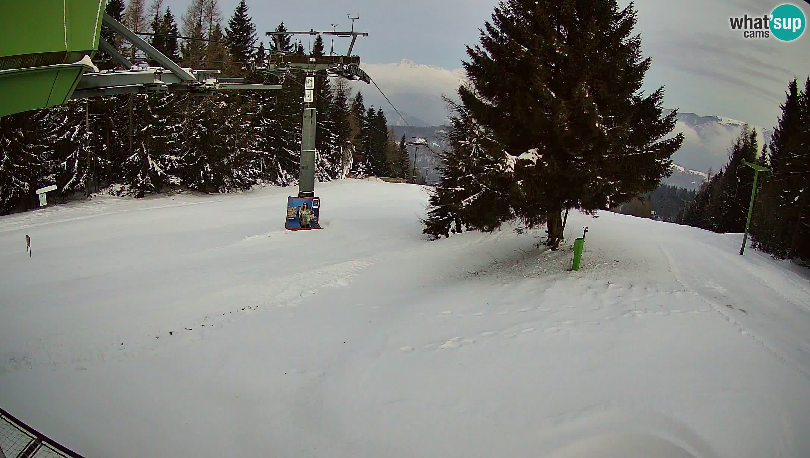 Centre de ski de Cerkno webcam Lom – Slovénie