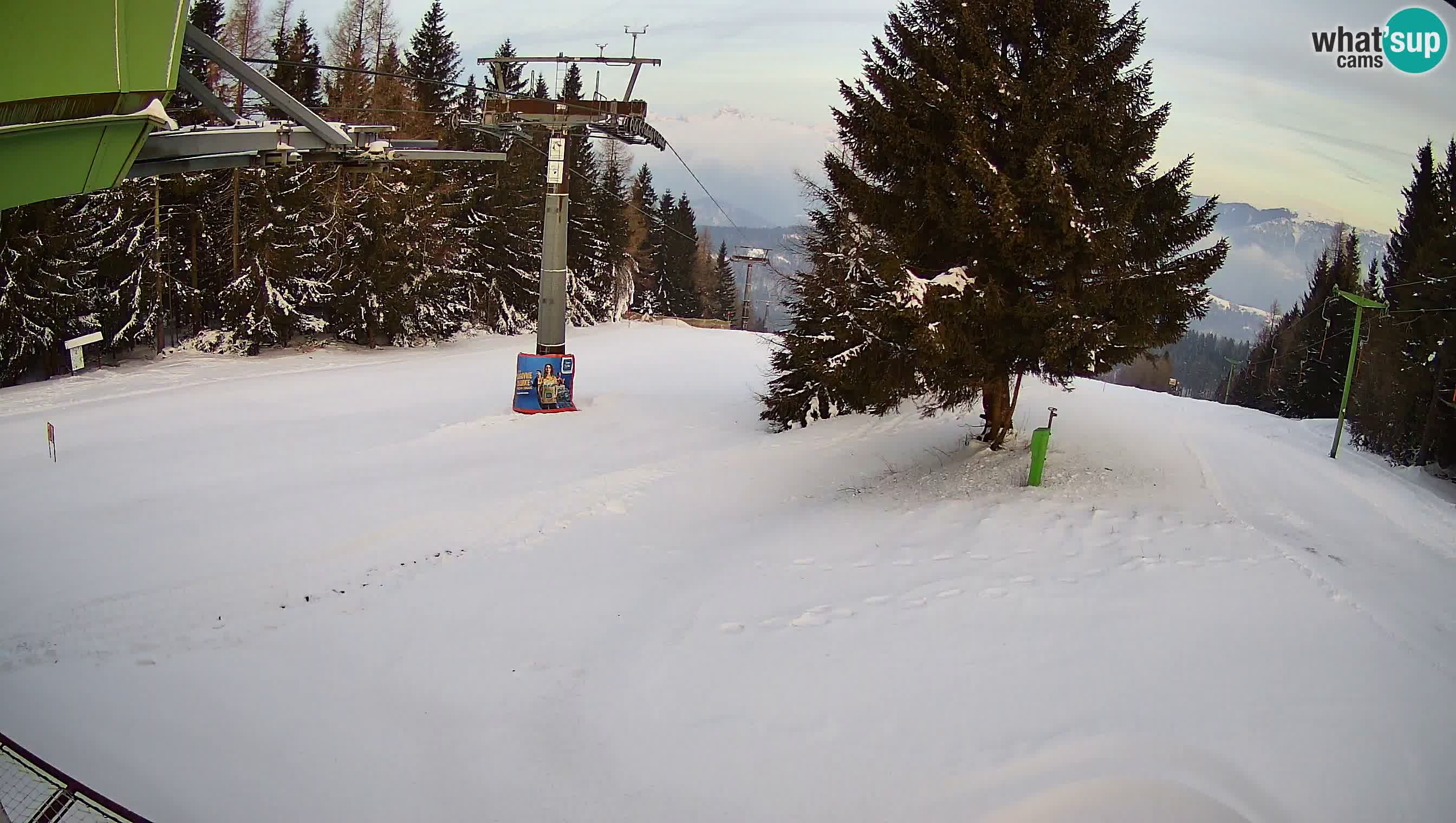 Centre de ski de Cerkno webcam Lom – Slovénie