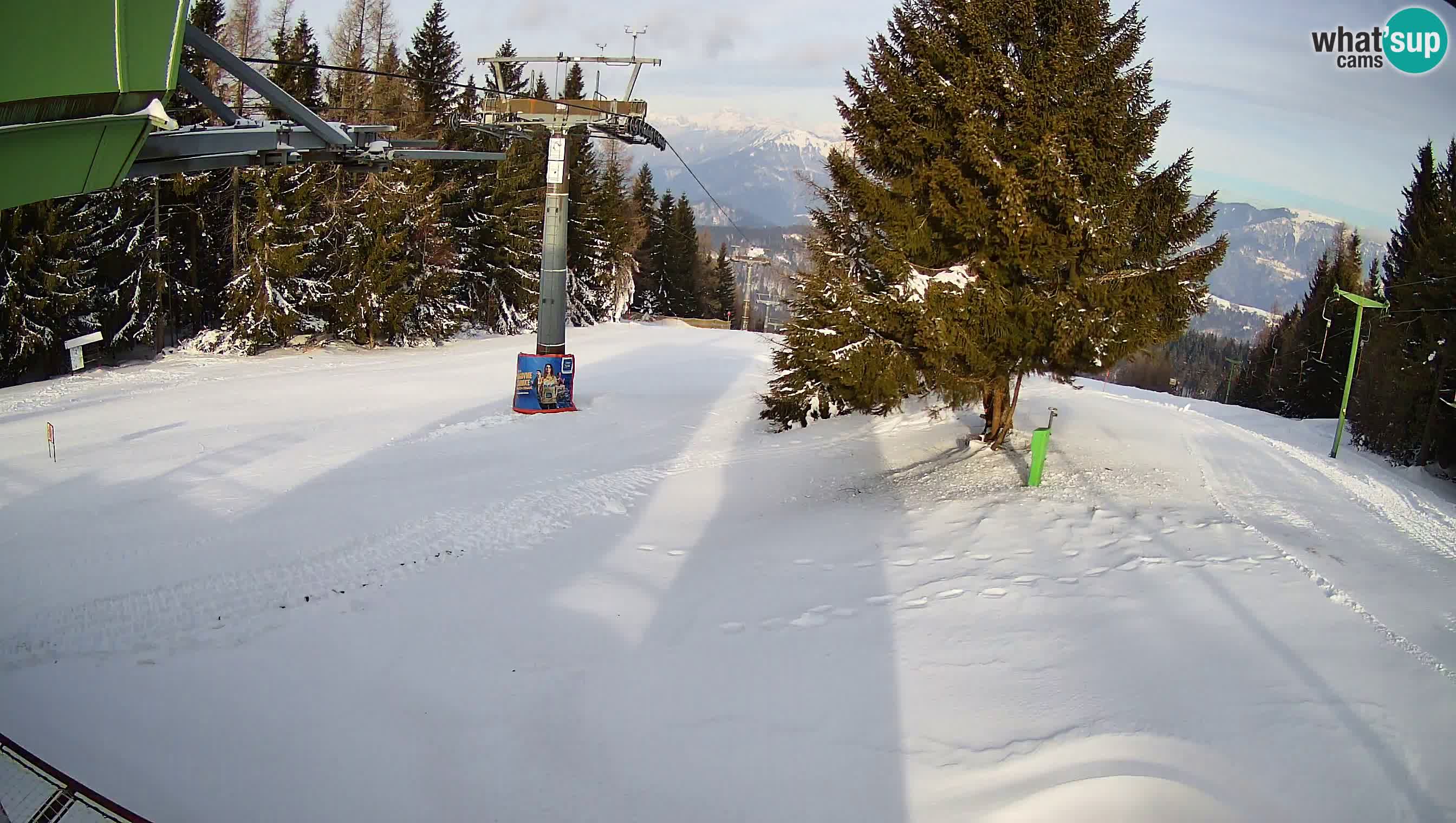 Skizentrum webcam Cerkno Lom – Slowenien