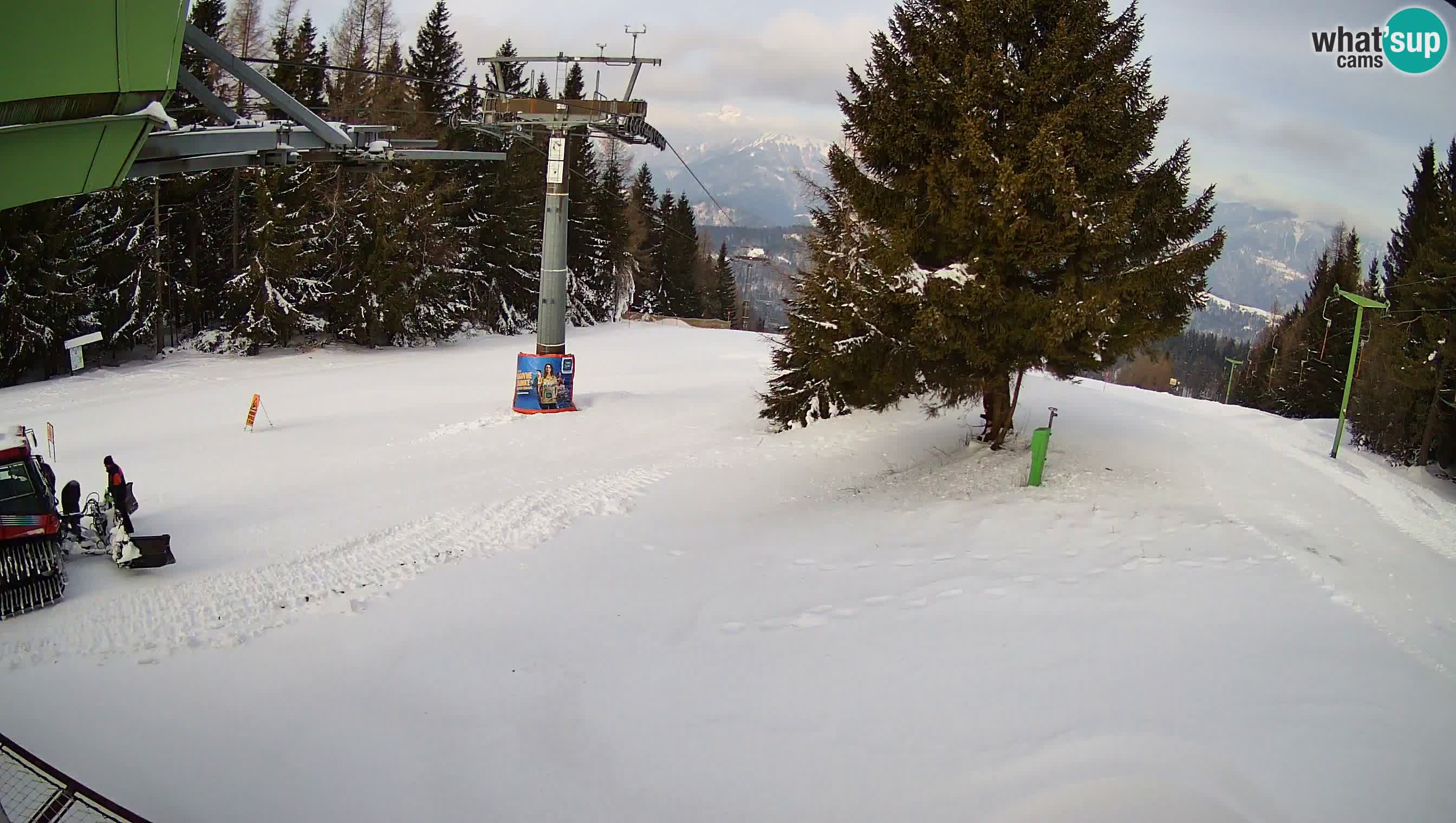 Cámara en vivo Estación de esquí de Cerkno Lom – Eslovenia