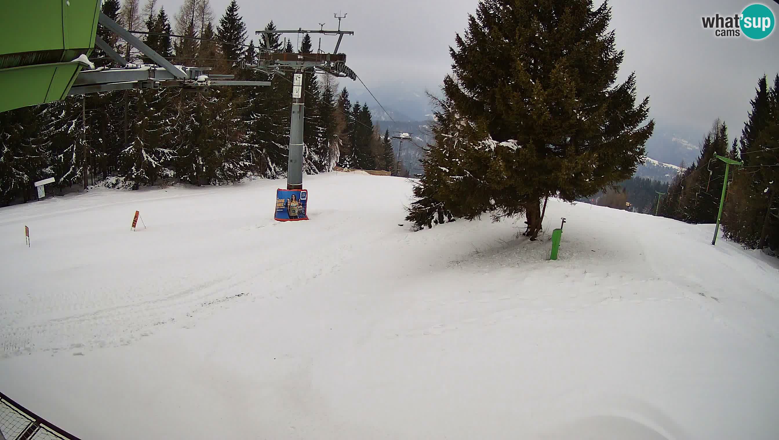 Cámara en vivo Estación de esquí de Cerkno Lom – Eslovenia