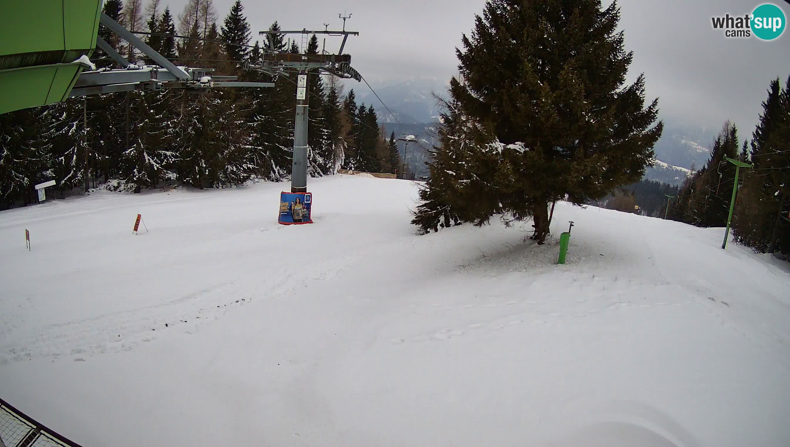 Centre de ski de Cerkno webcam Lom – Slovénie