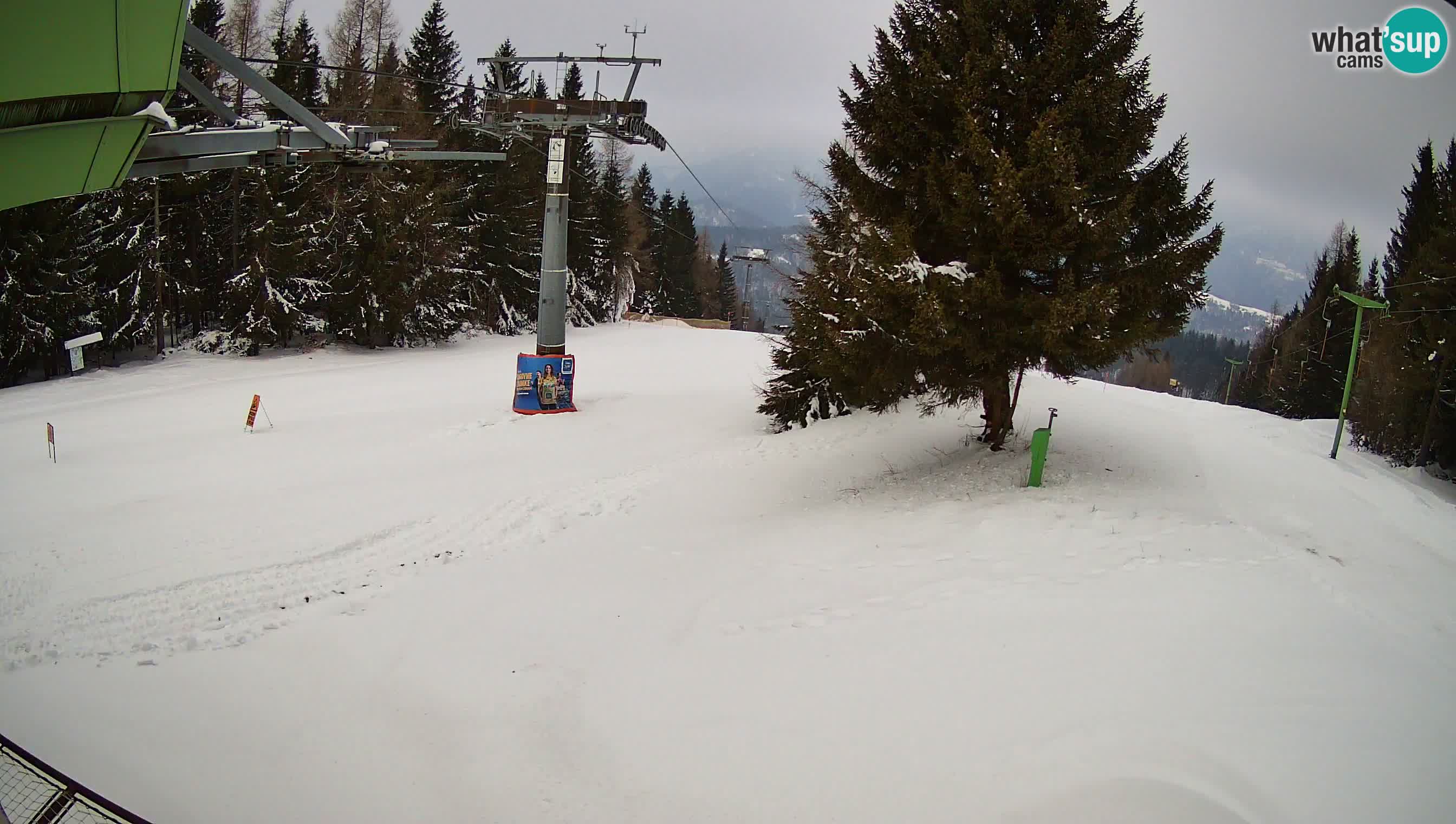 Cámara en vivo Estación de esquí de Cerkno Lom – Eslovenia