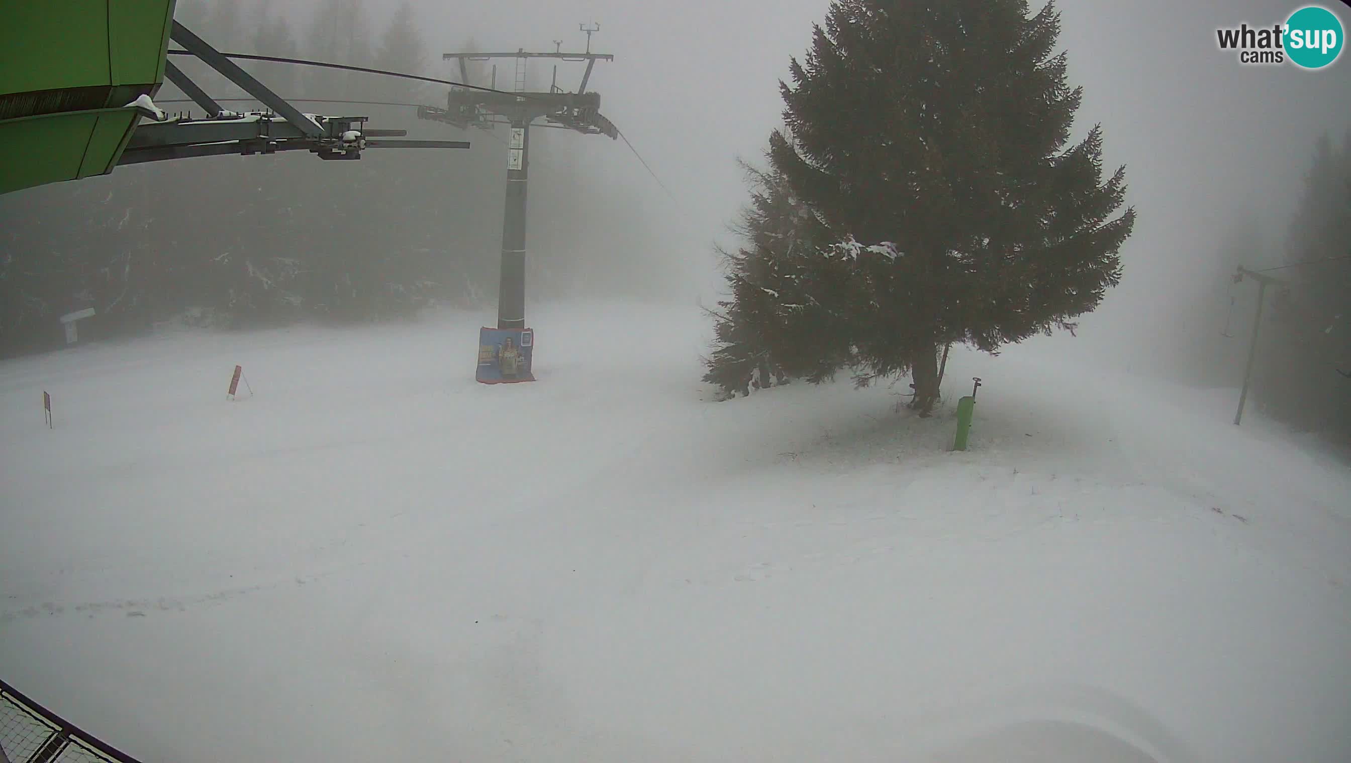 Skijalište Cerkno web kamera Lom – Slovenija