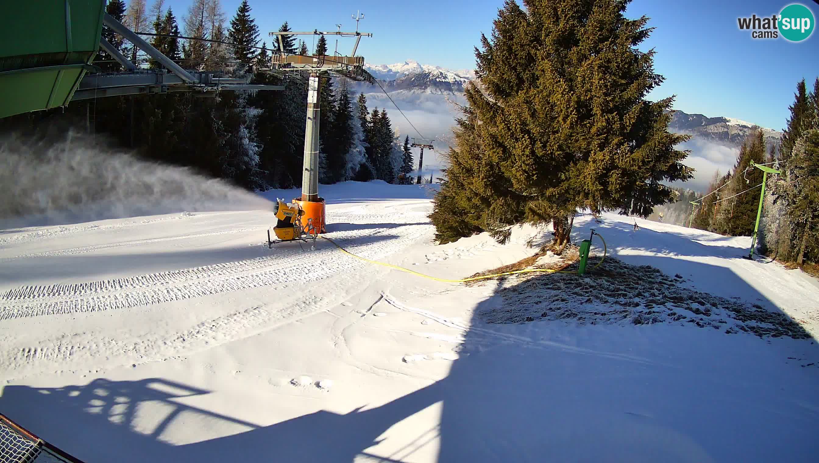 Cerkno Ski webcam Lom – Slovenia