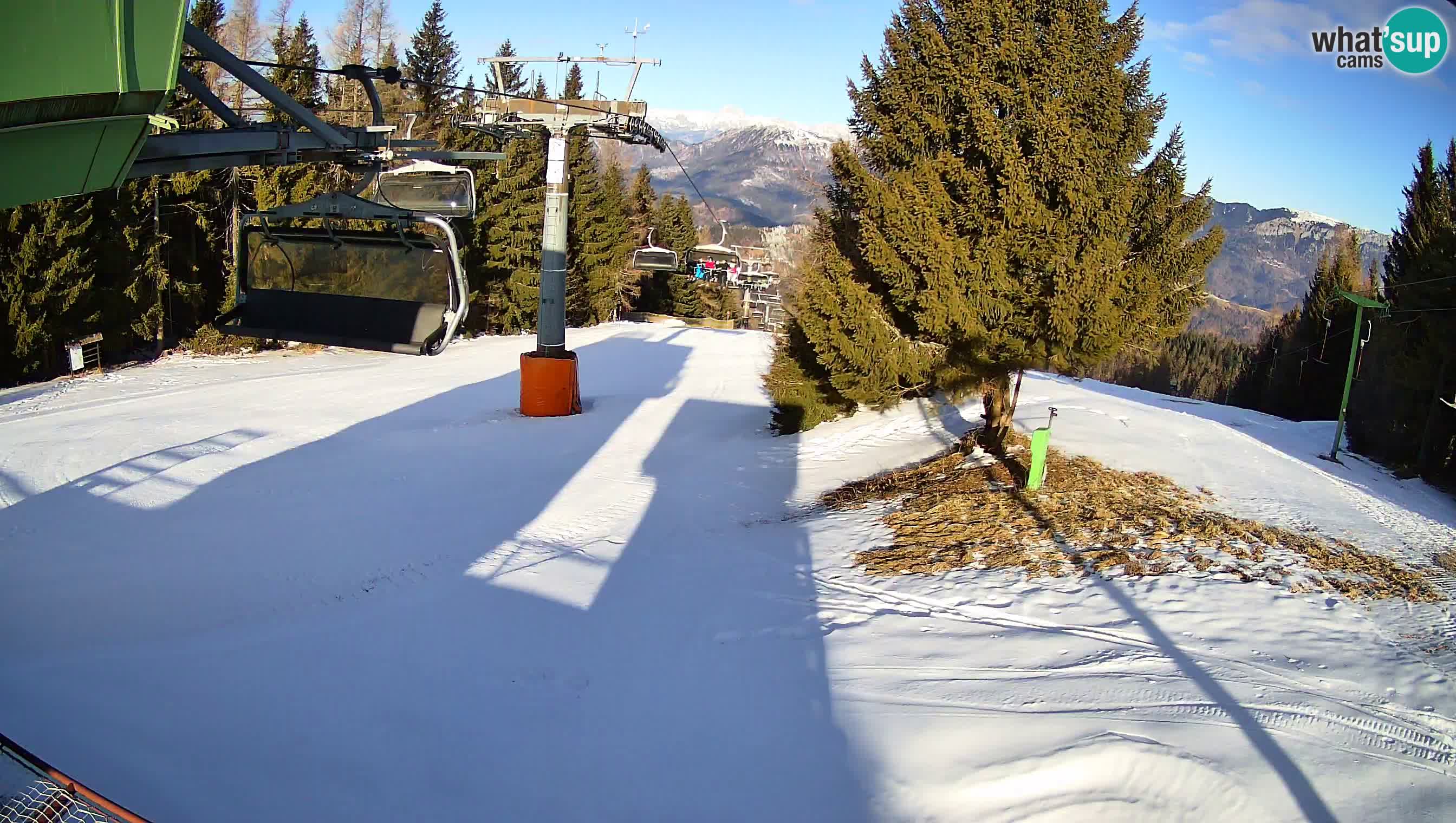 Skijalište Cerkno web kamera Lom – Slovenija