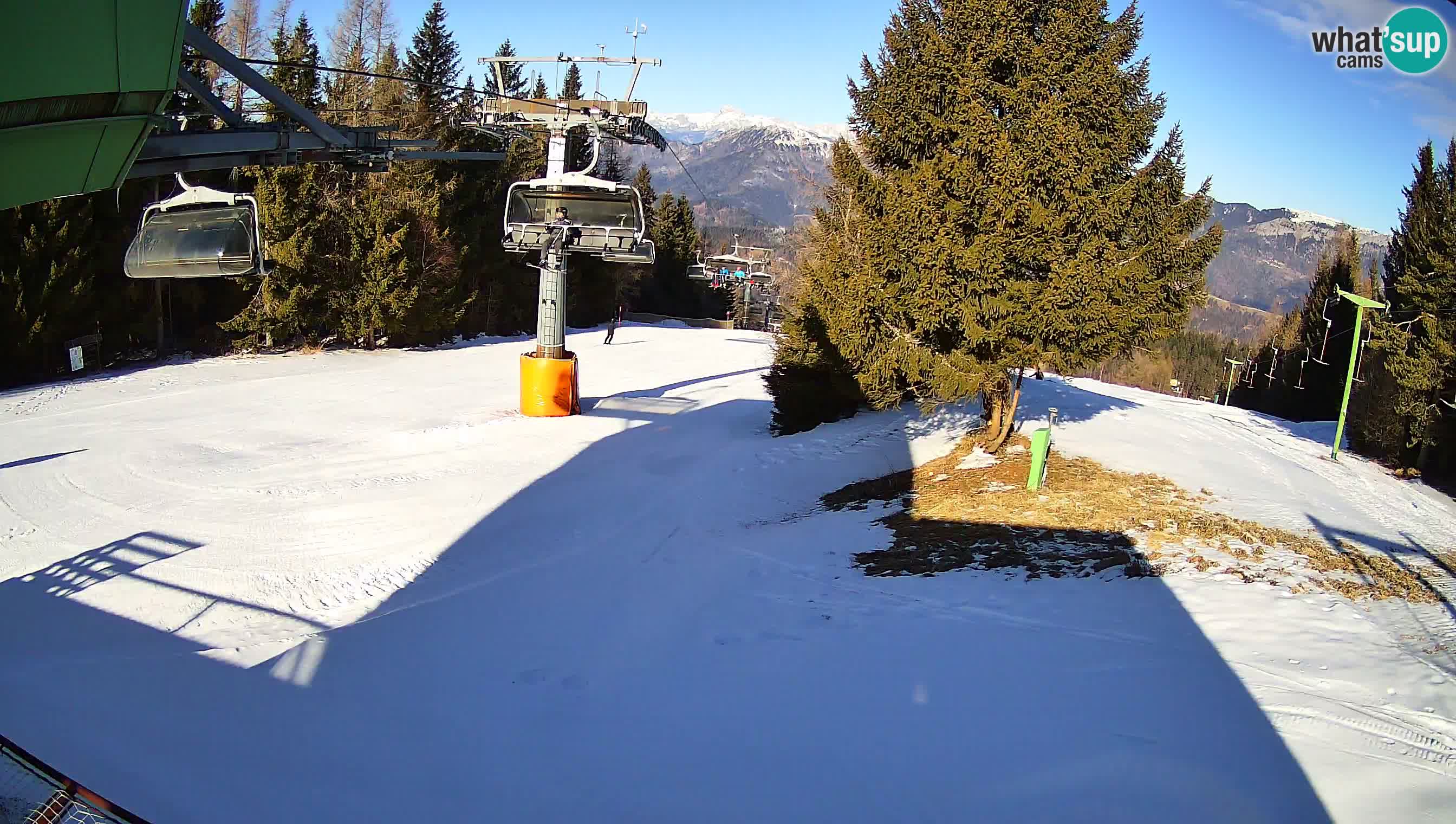 Skijalište Cerkno web kamera Lom – Slovenija