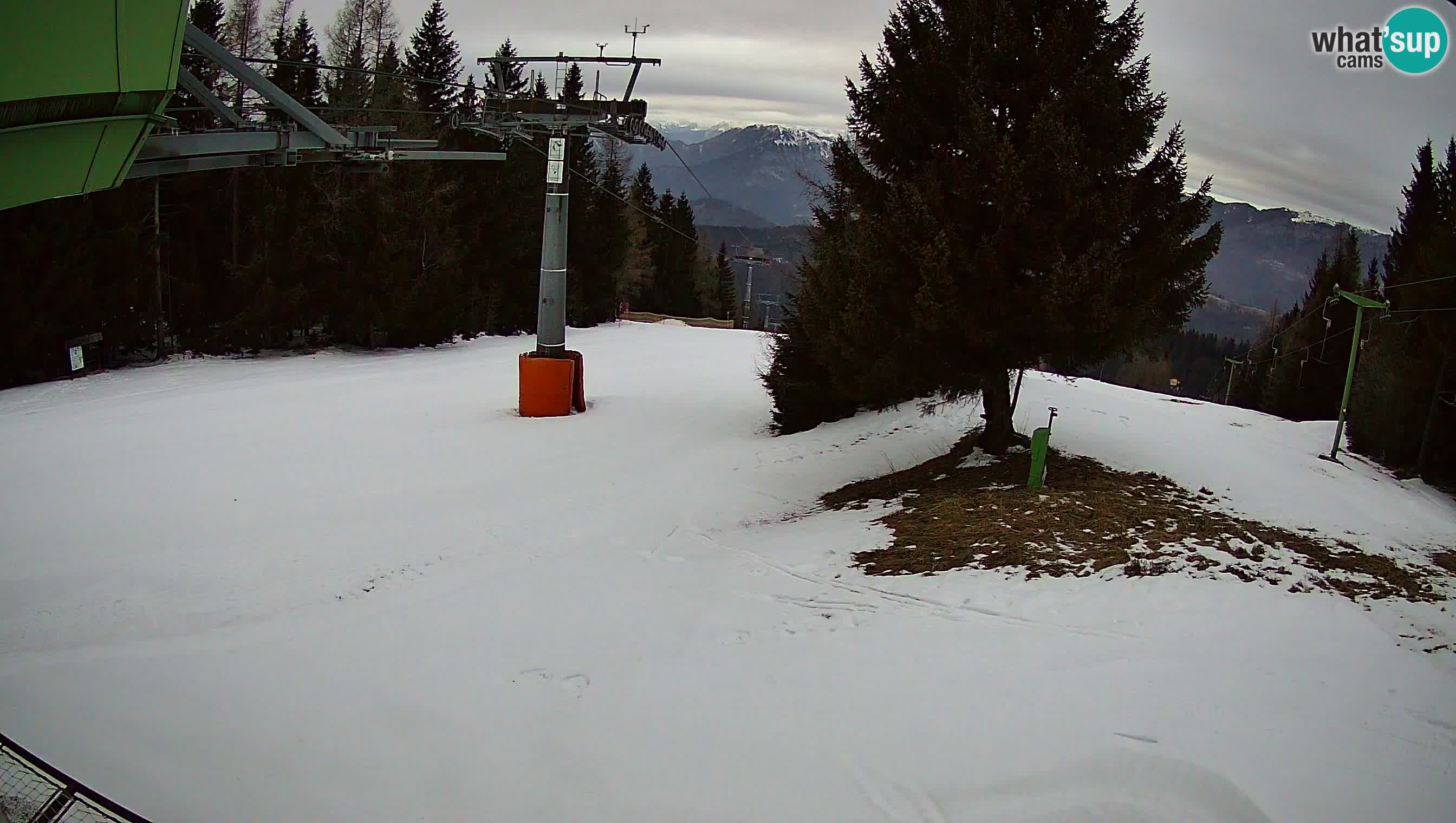 Centre de ski de Cerkno webcam Lom – Slovénie