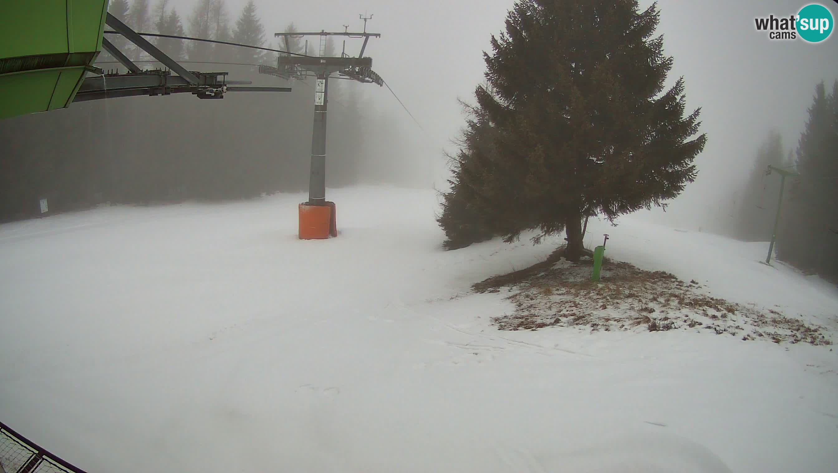 Cámara en vivo Estación de esquí de Cerkno Lom – Eslovenia
