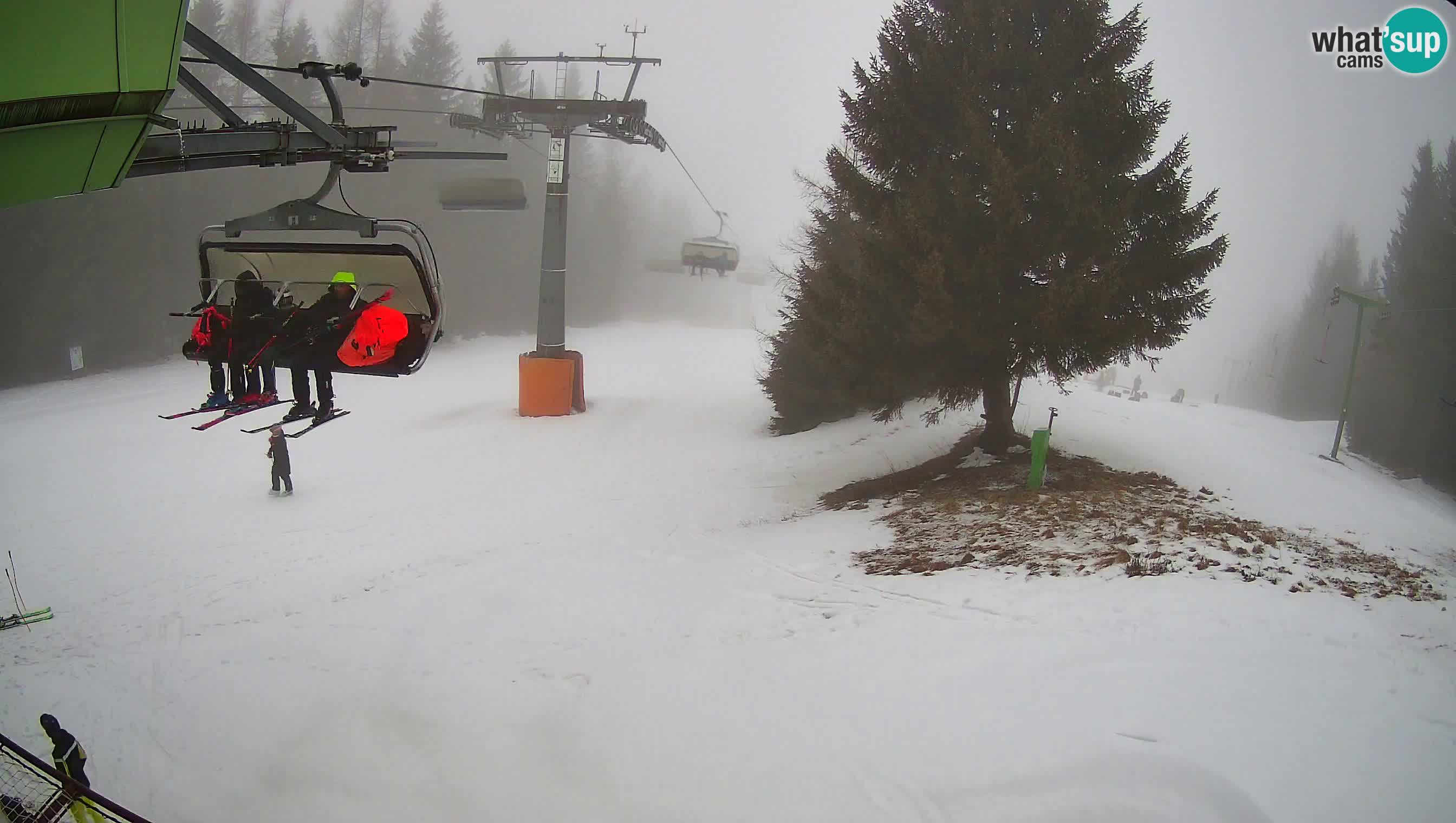 Cámara en vivo Estación de esquí de Cerkno Lom – Eslovenia