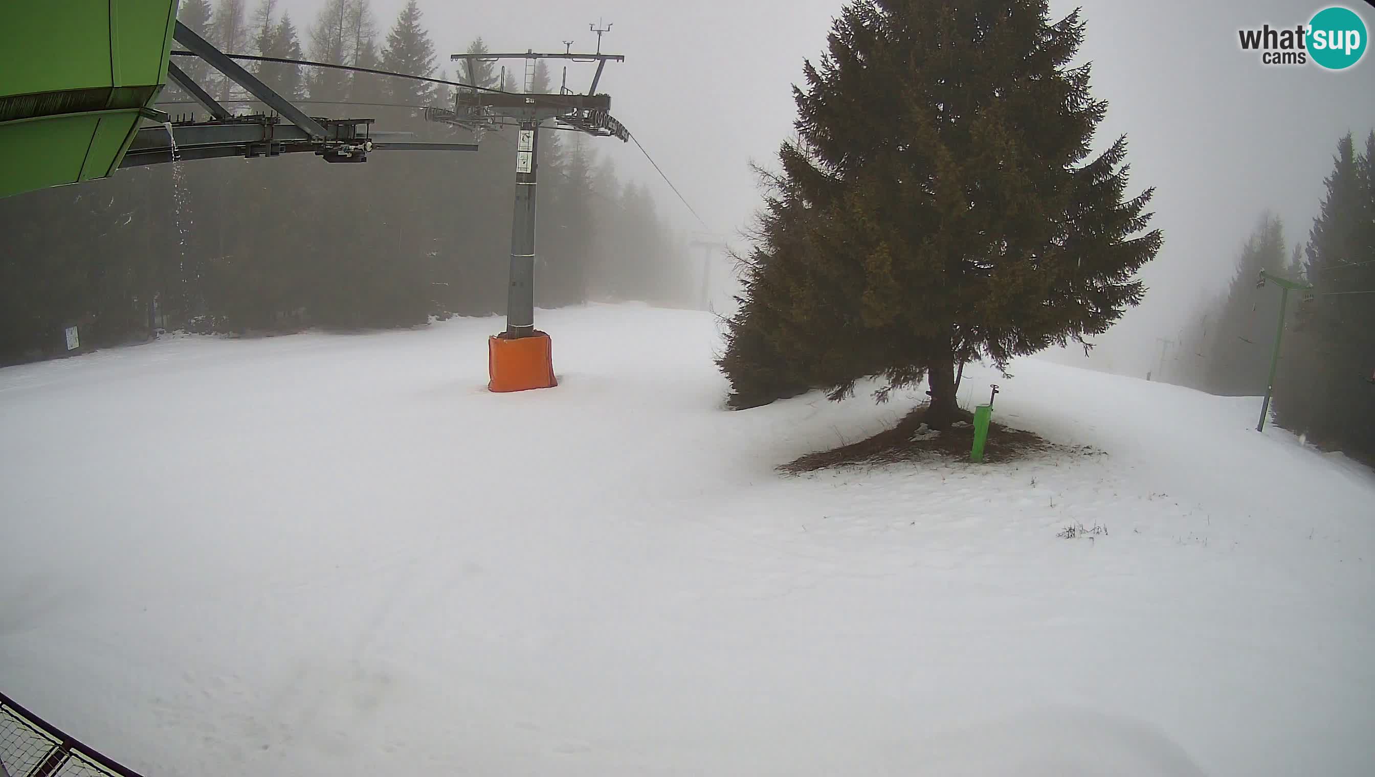 Centre de ski de Cerkno webcam Lom – Slovénie