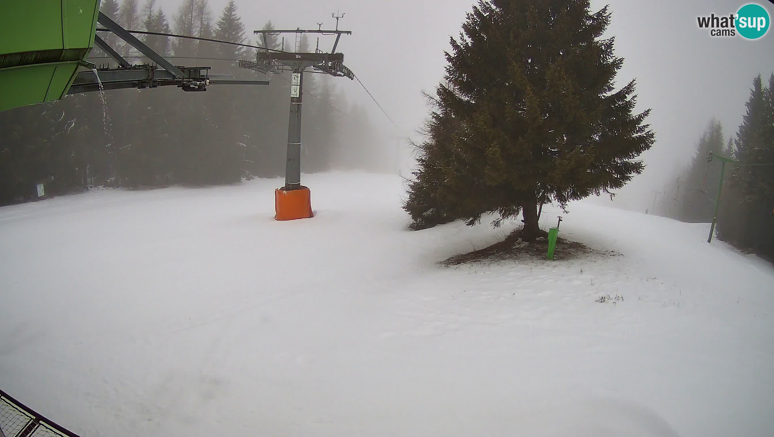 Centre de ski de Cerkno webcam Lom – Slovénie