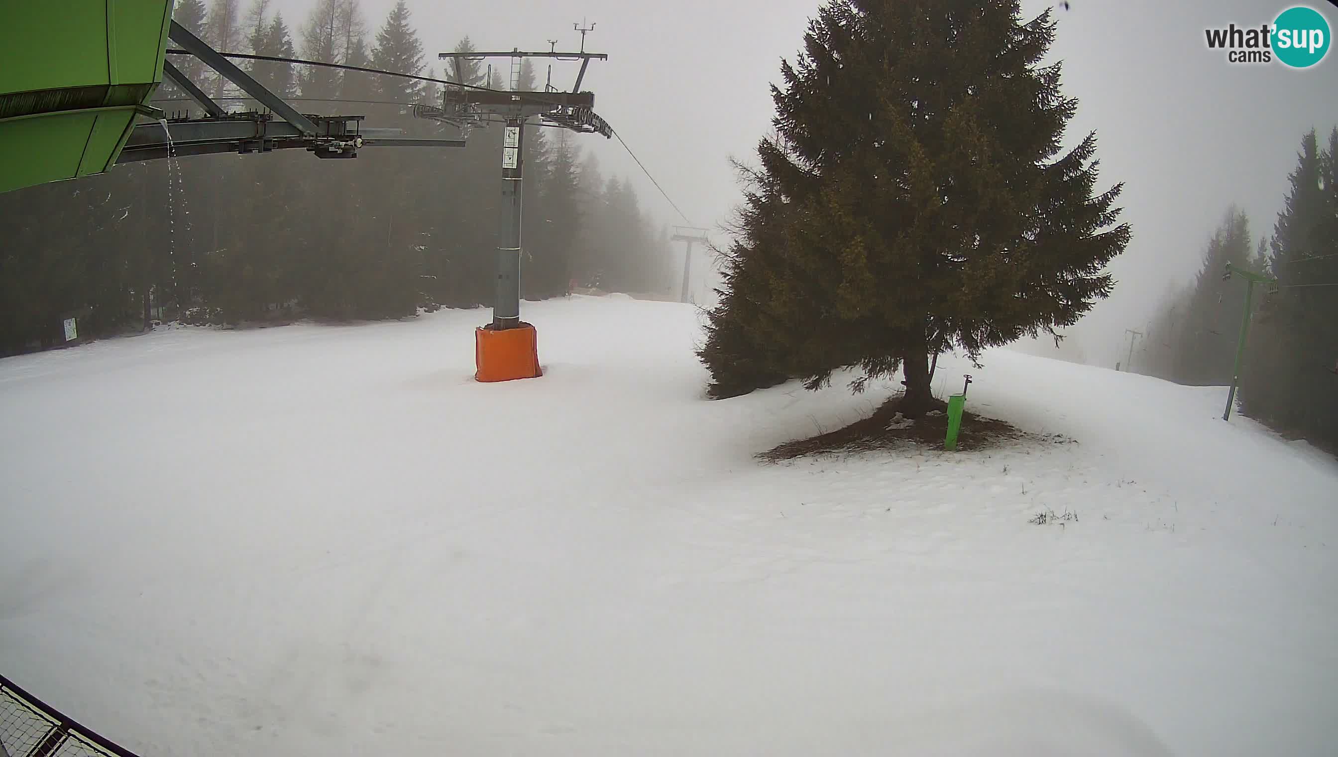Centre de ski de Cerkno webcam Lom – Slovénie