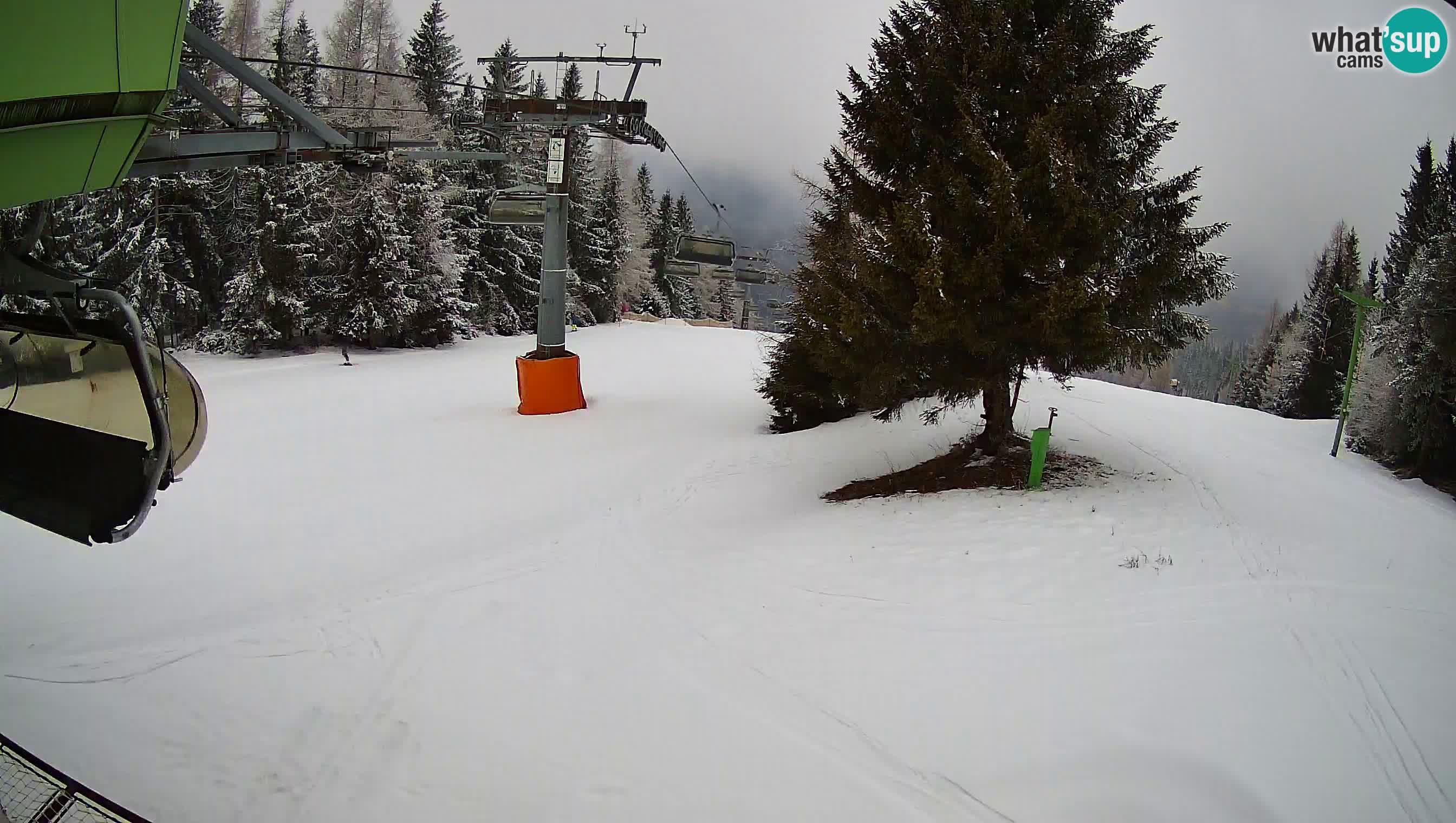 Centre de ski de Cerkno webcam Lom – Slovénie