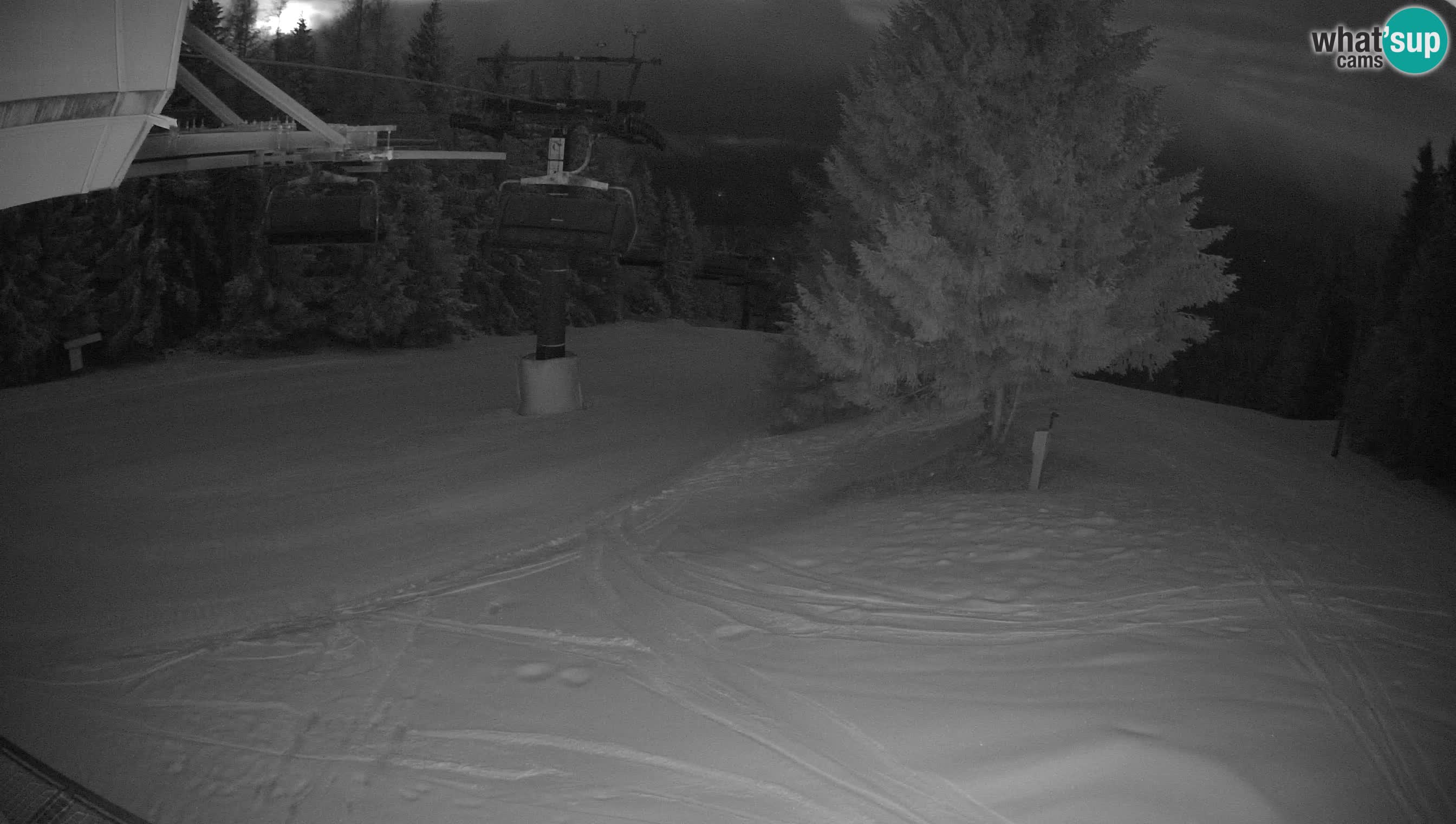 Skijalište Cerkno web kamera Lom – Slovenija