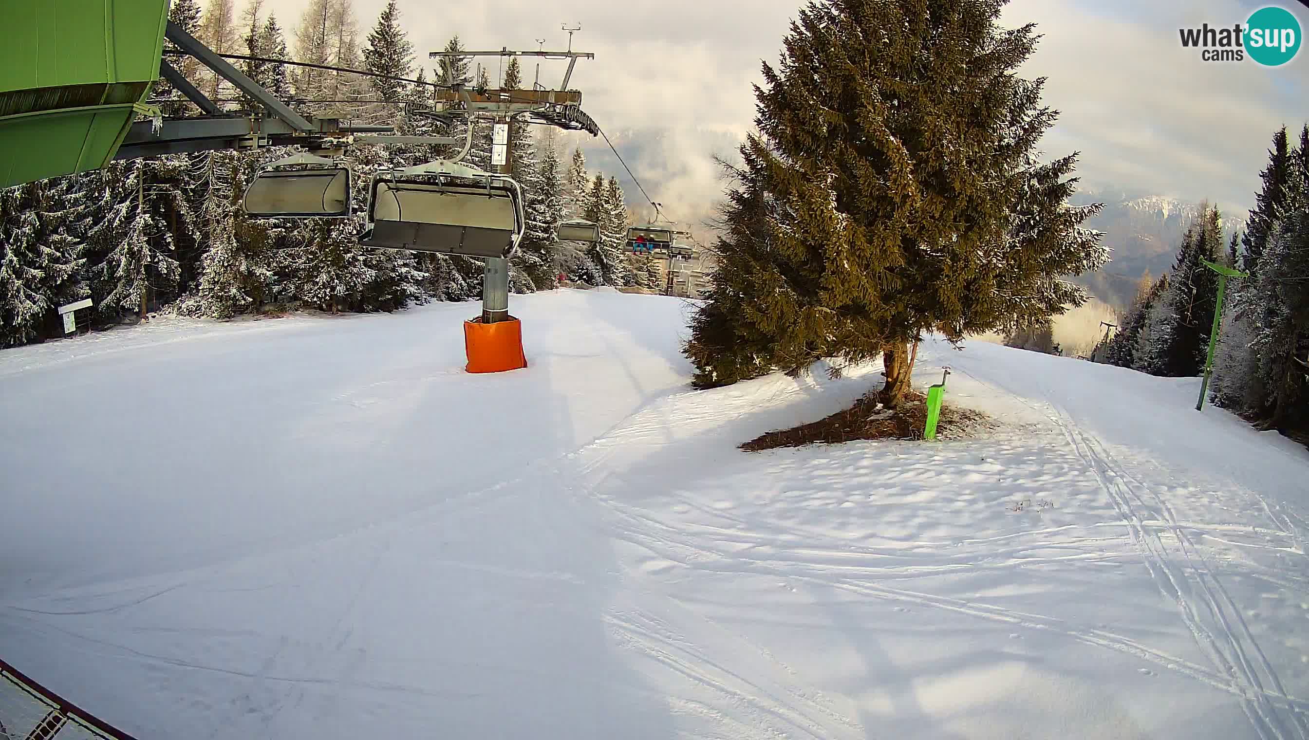 Skizentrum webcam Cerkno Lom – Slowenien