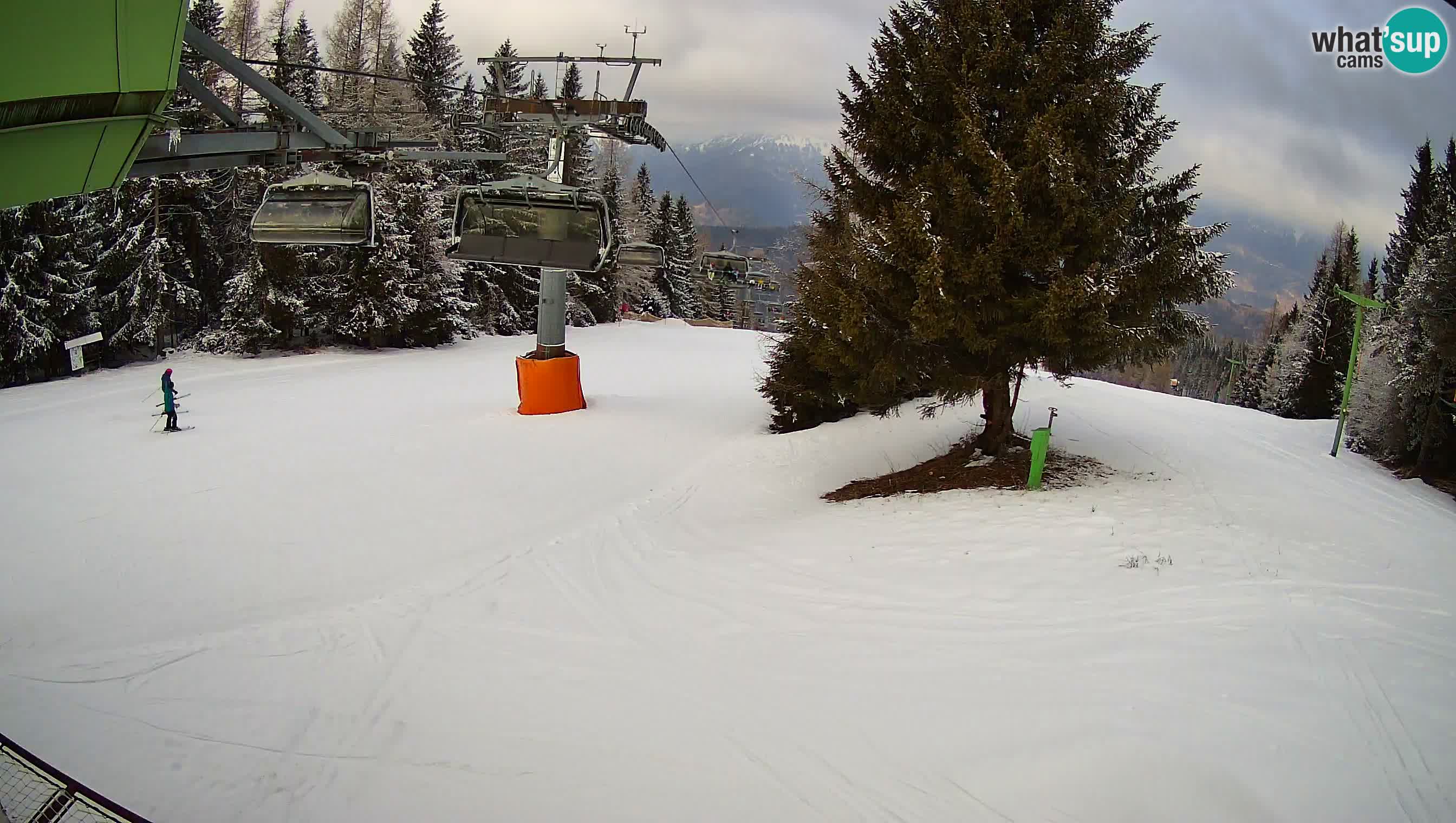 Skizentrum webcam Cerkno Lom – Slowenien